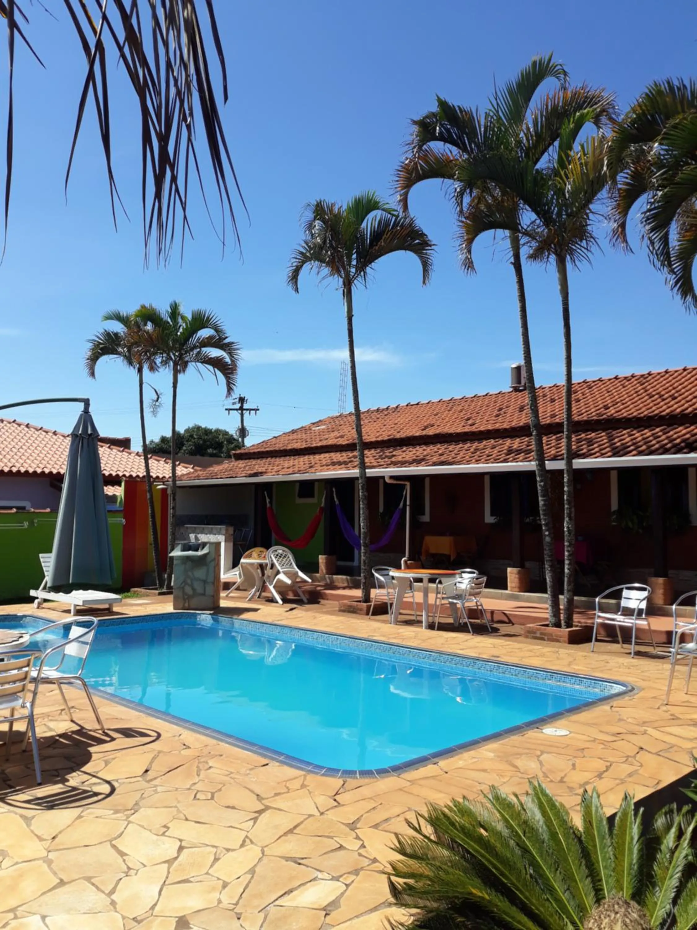 Property building in Pousada Jacare Pepira