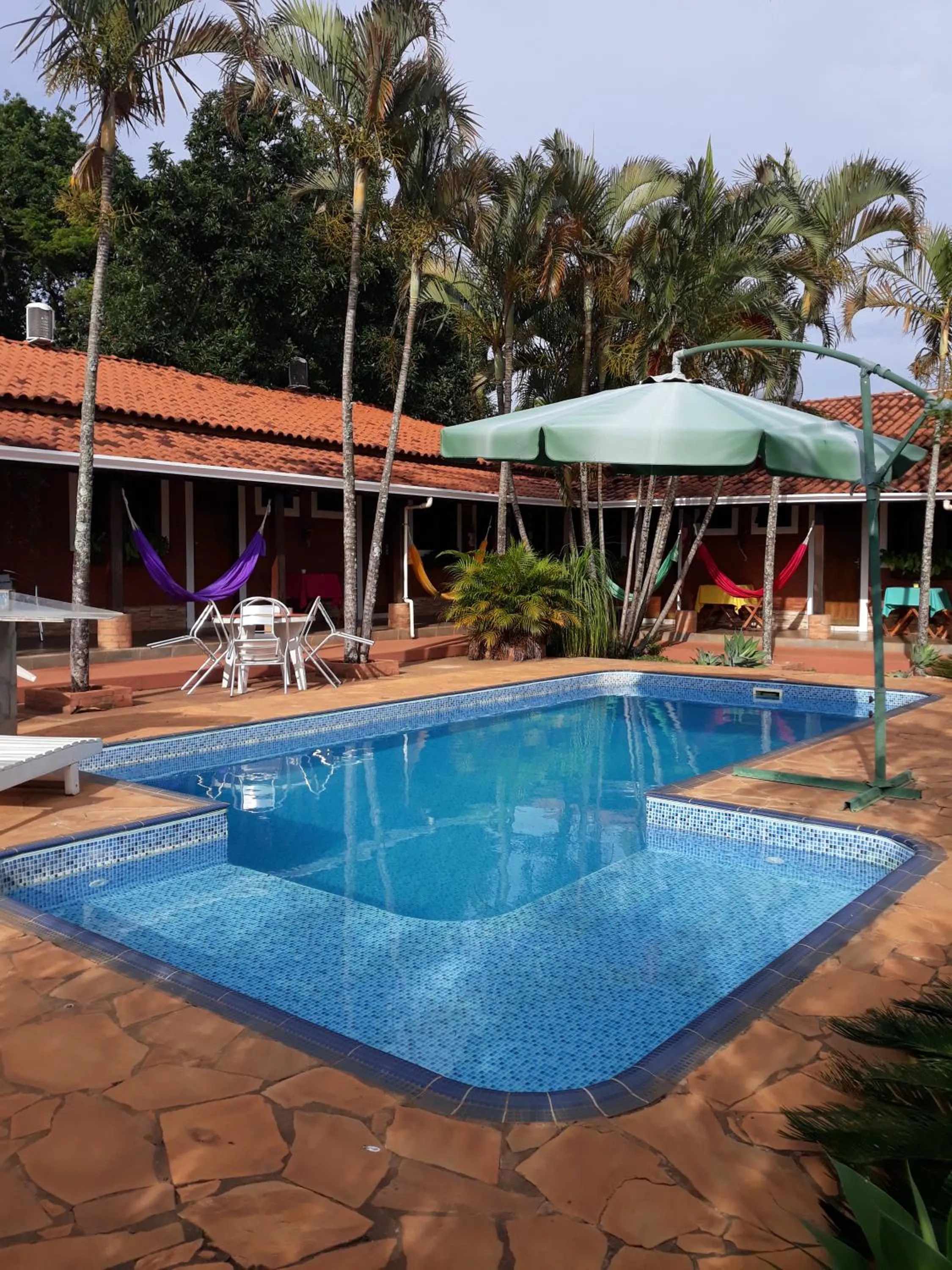 Garden in Pousada Jacare Pepira