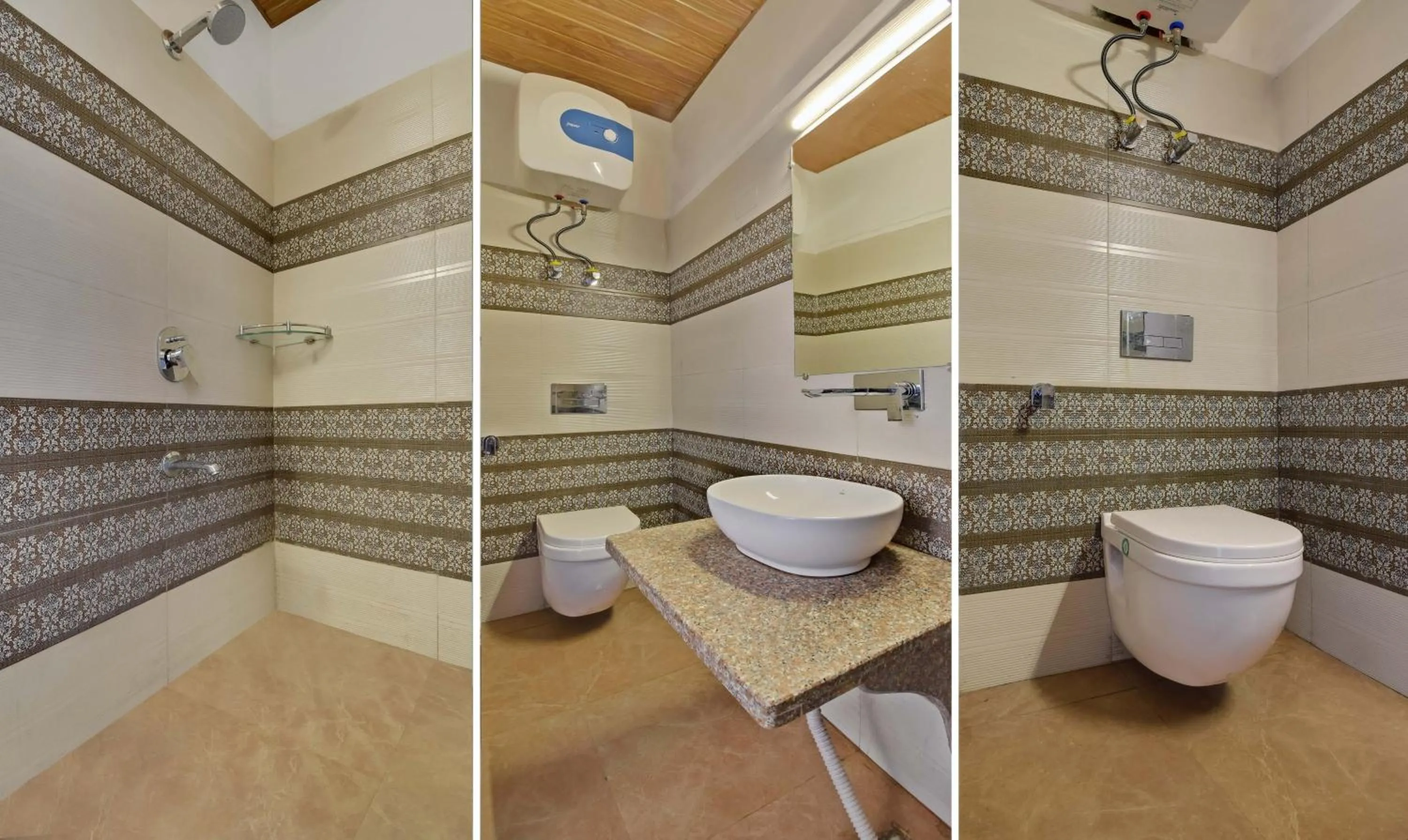 Bathroom in Treebo Mayur, Mall Road