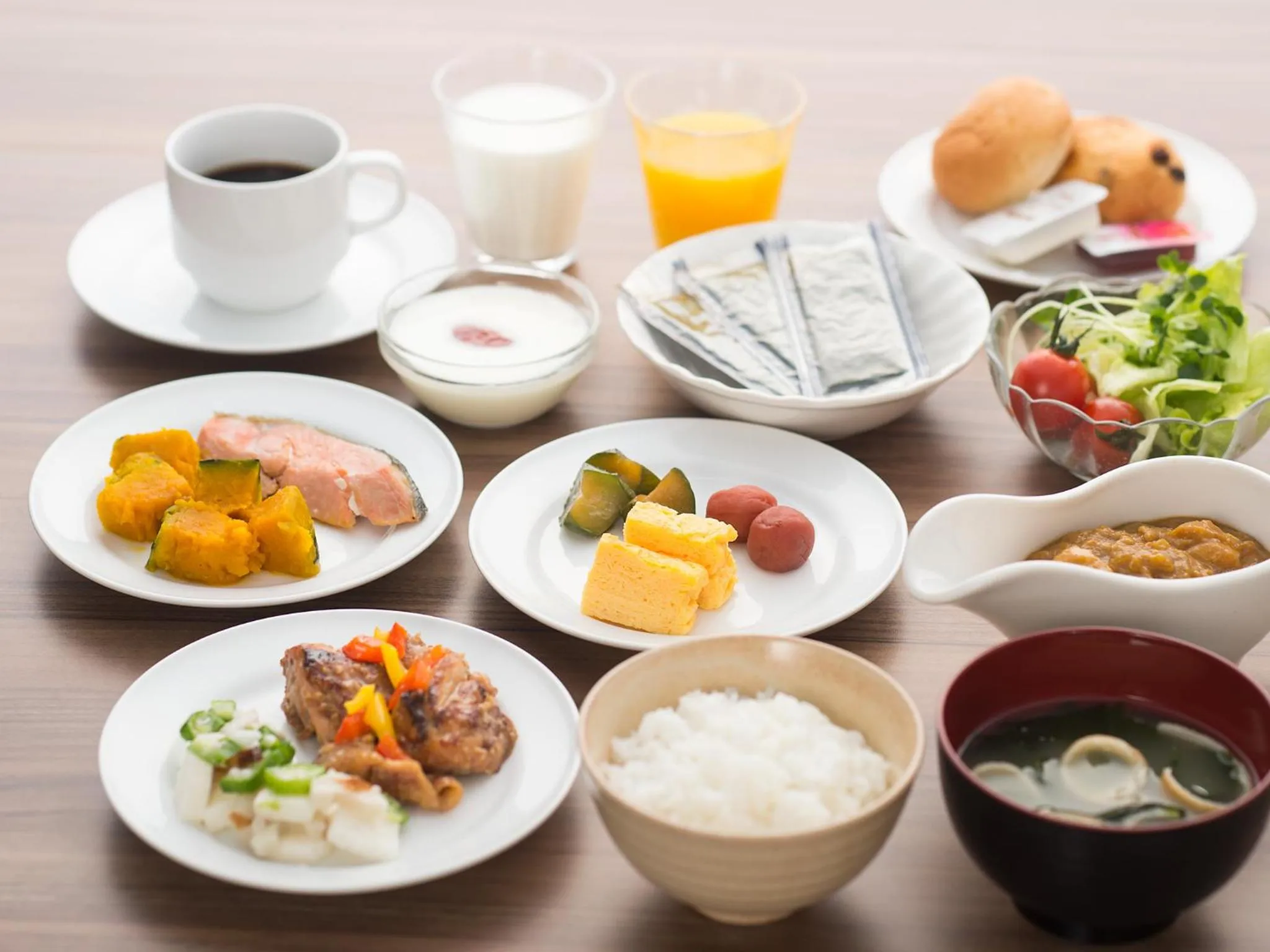 Breakfast in Sotetsu Fresa Inn Chiba Kashiwa
