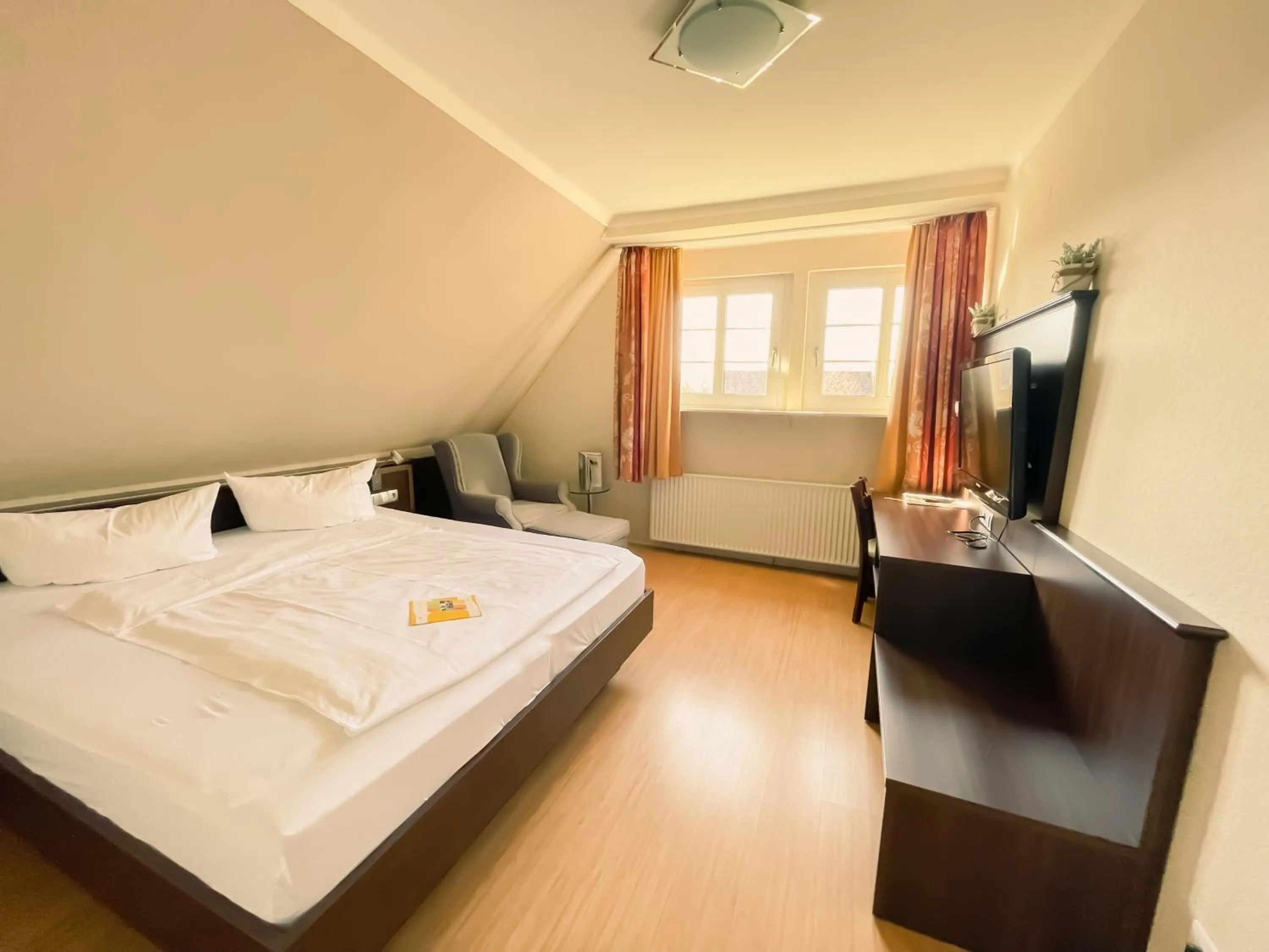 Photo of the whole room, Bed in Hotel Saltenhof