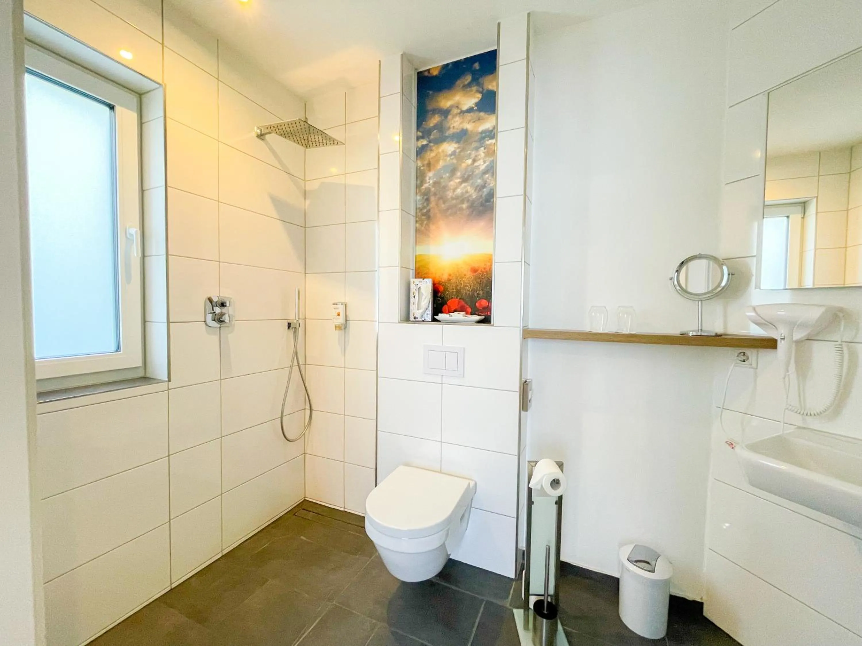 Bathroom in Hotel Saltenhof