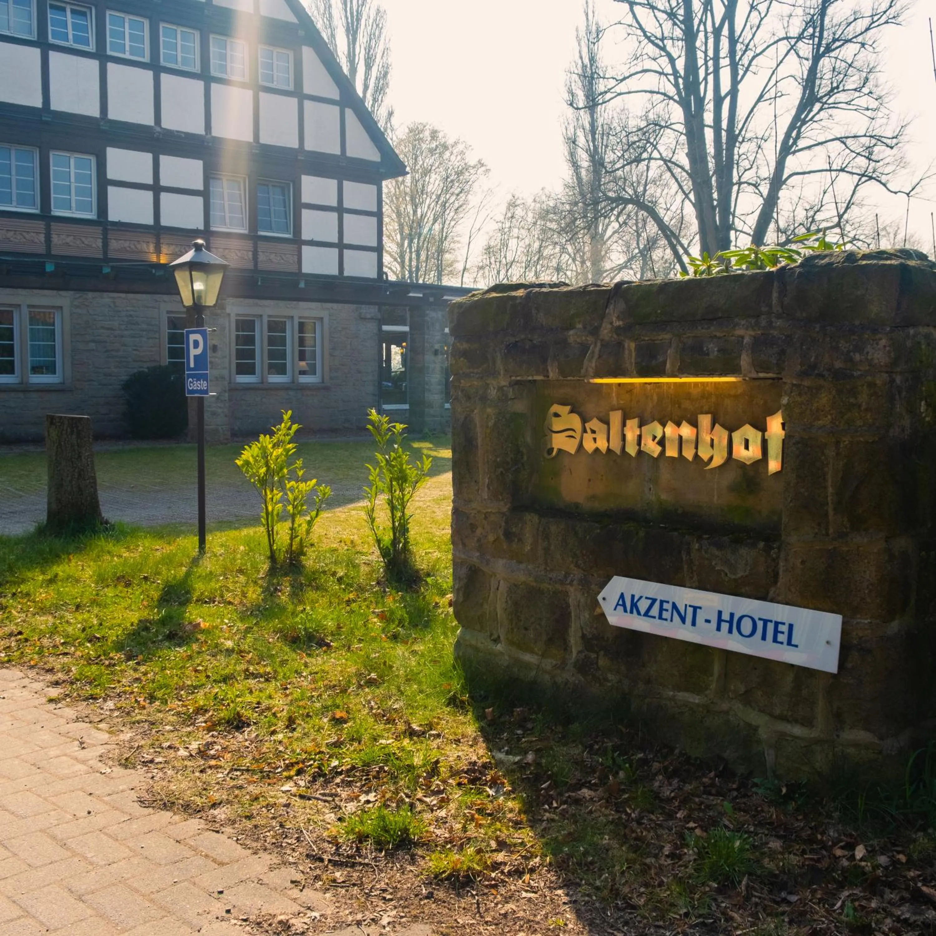 Property building in Hotel Saltenhof