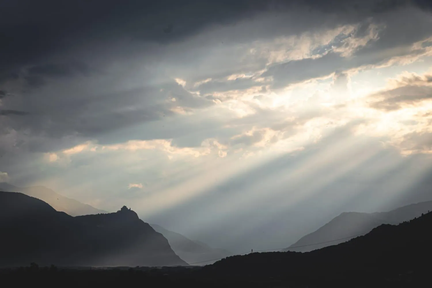 Mountain view in Cascina Bucolica B&B