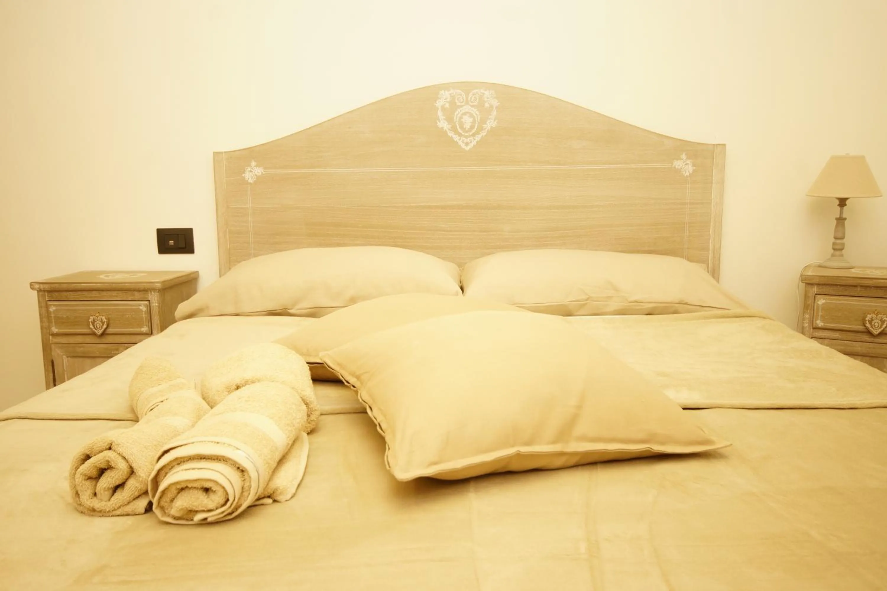 Bed in Cascina Bucolica B&B