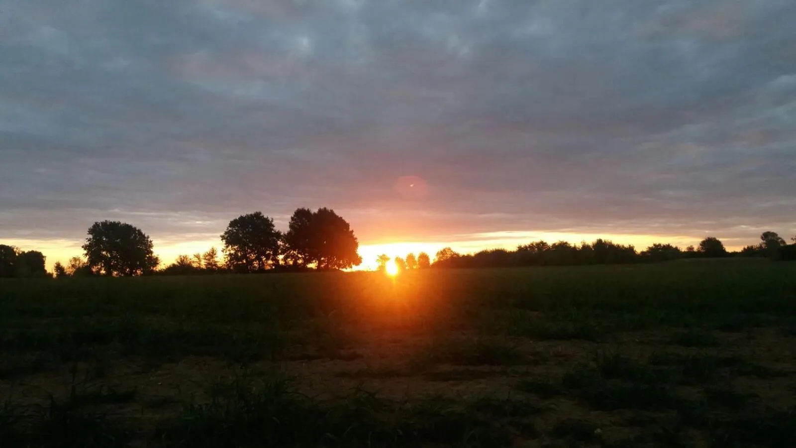 Sunrise in Cascina Bucolica B&B