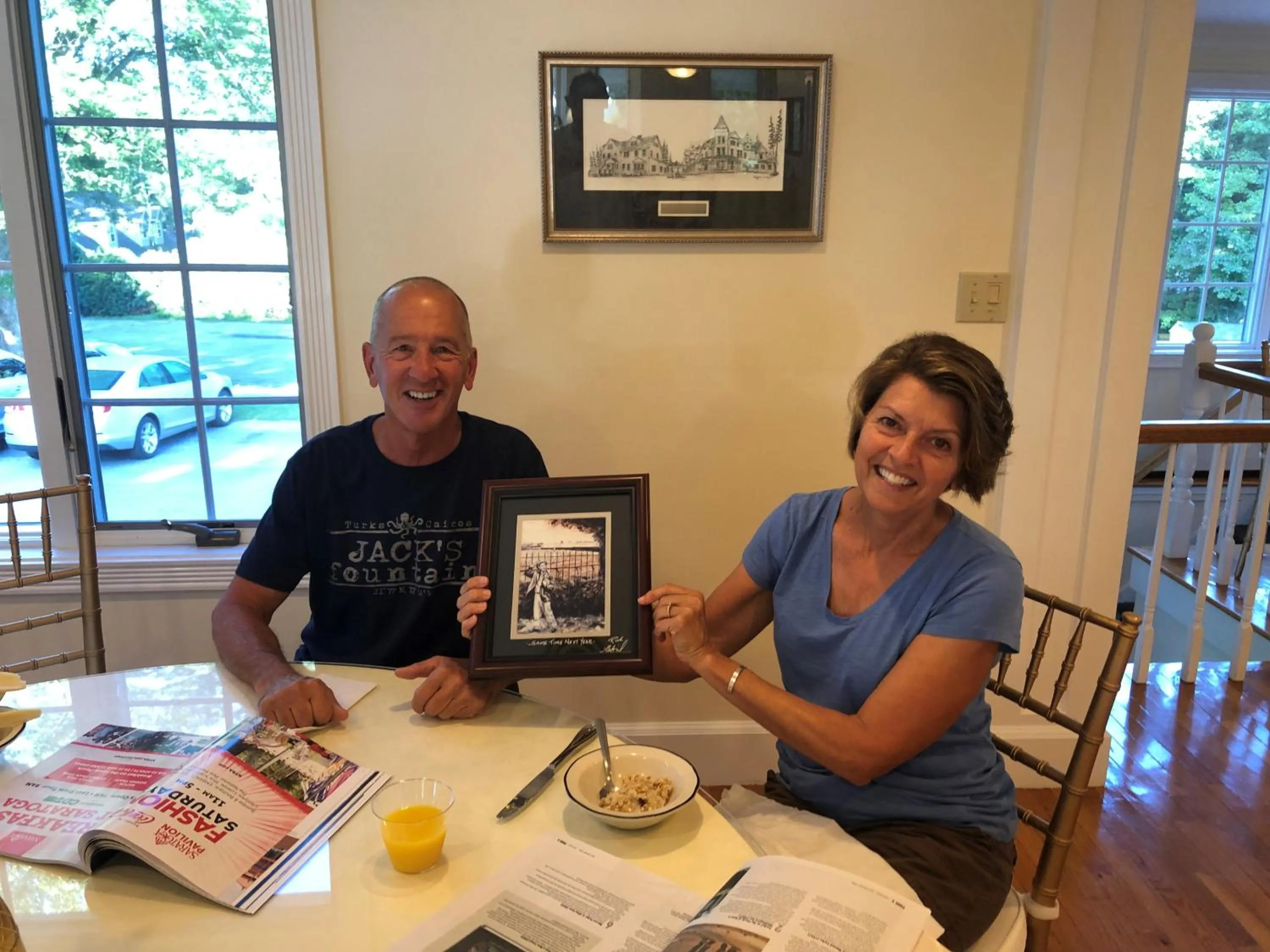 Dining area in Anne's Washington Inn