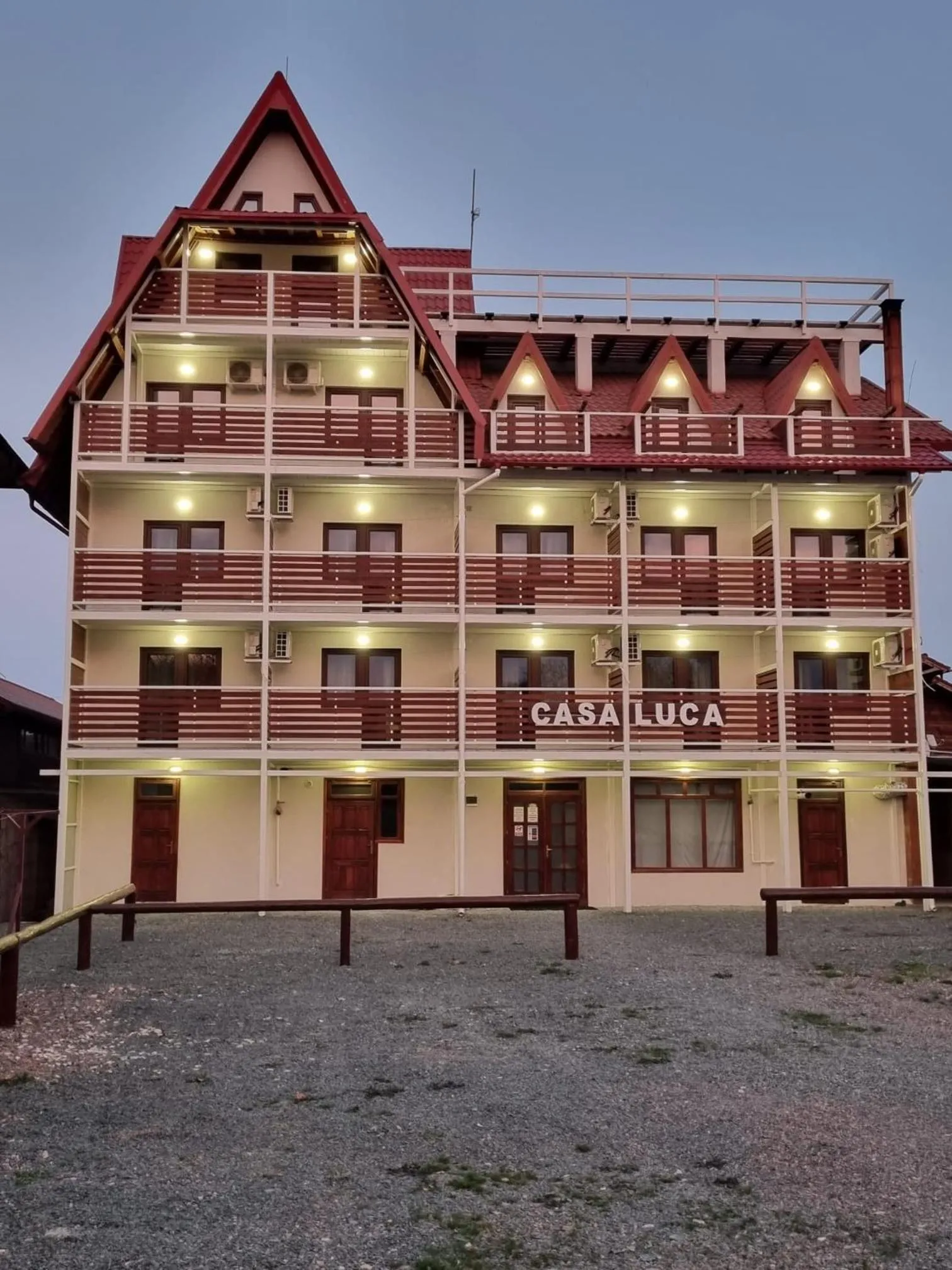 Property building in Casa Luca
