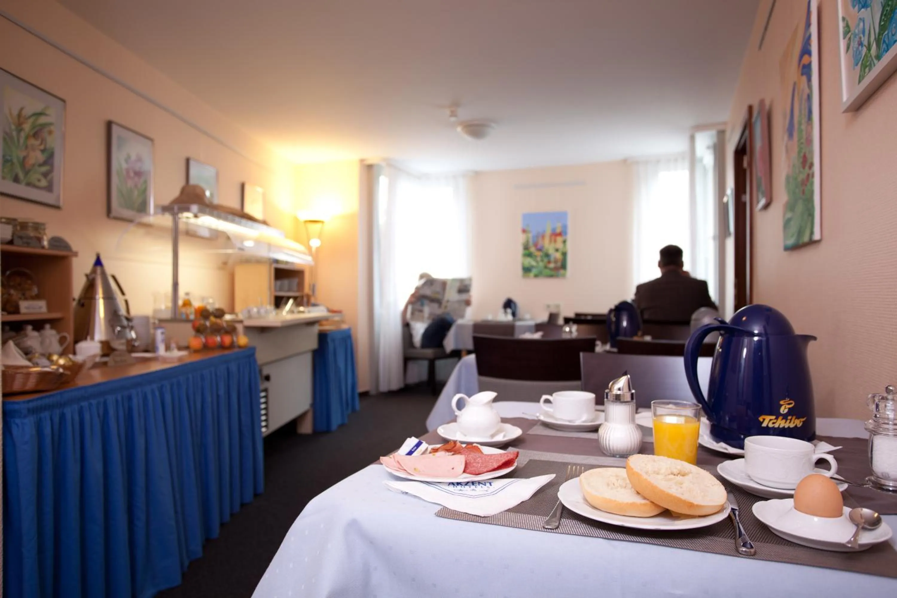 Restaurant/places to eat in Akzent Hotel Torgauer Hof