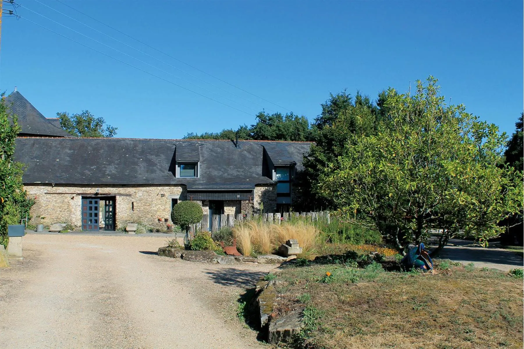 Garden in Le Chêne creux
