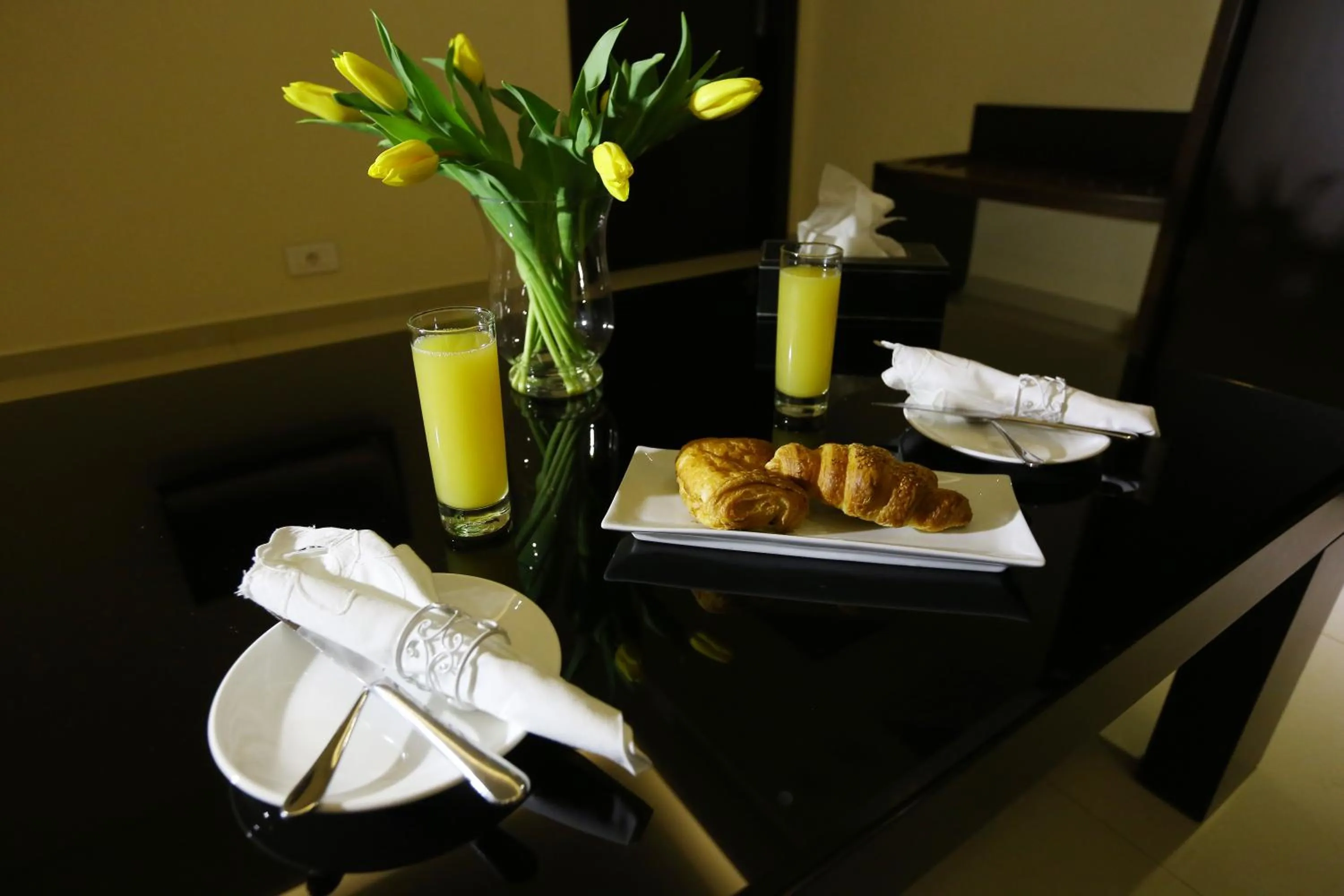 Continental breakfast in Jounieh Suites Boutique Hotel