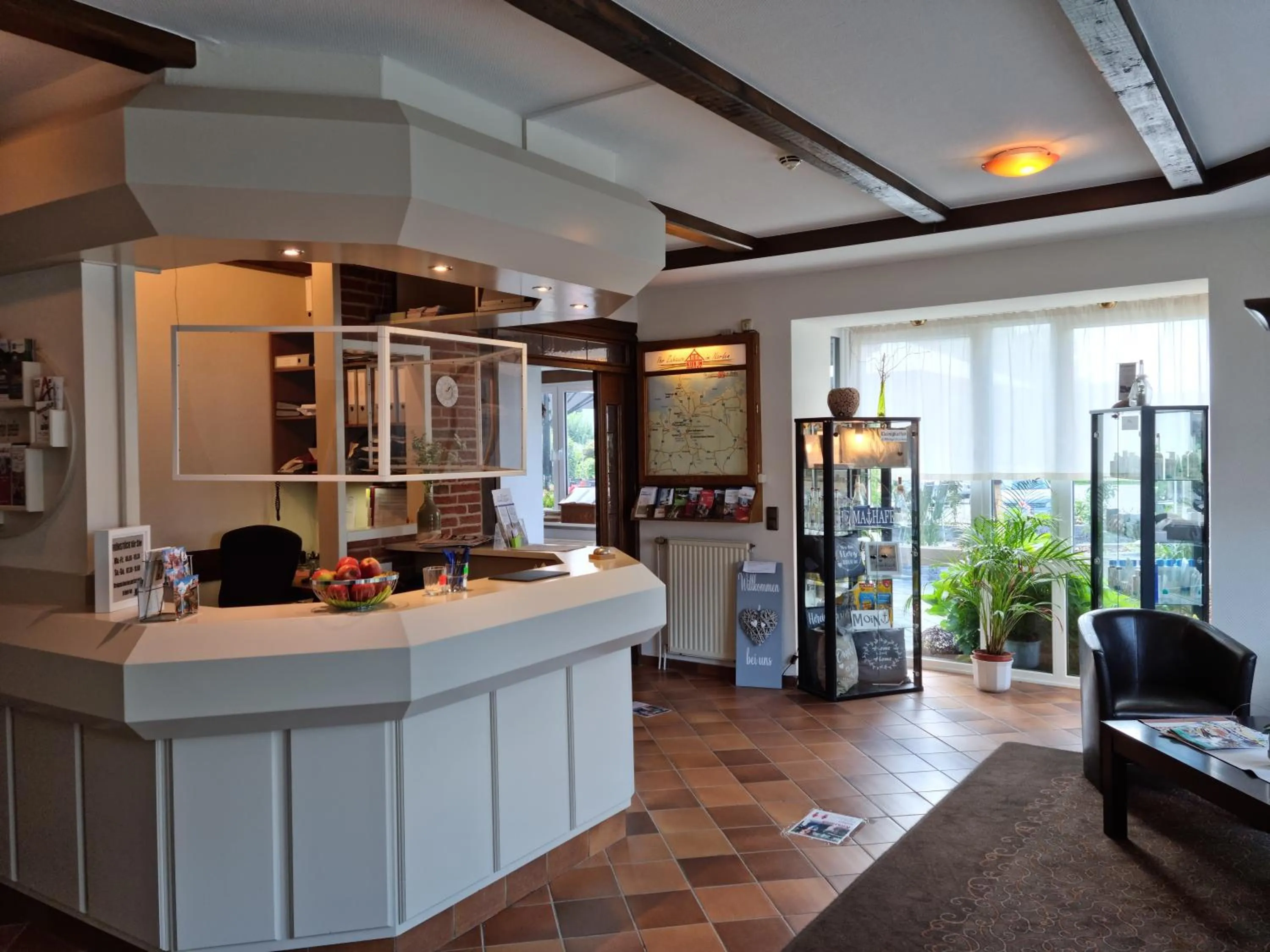 Lobby or reception in Kiek In Hotel Zur Einkehr