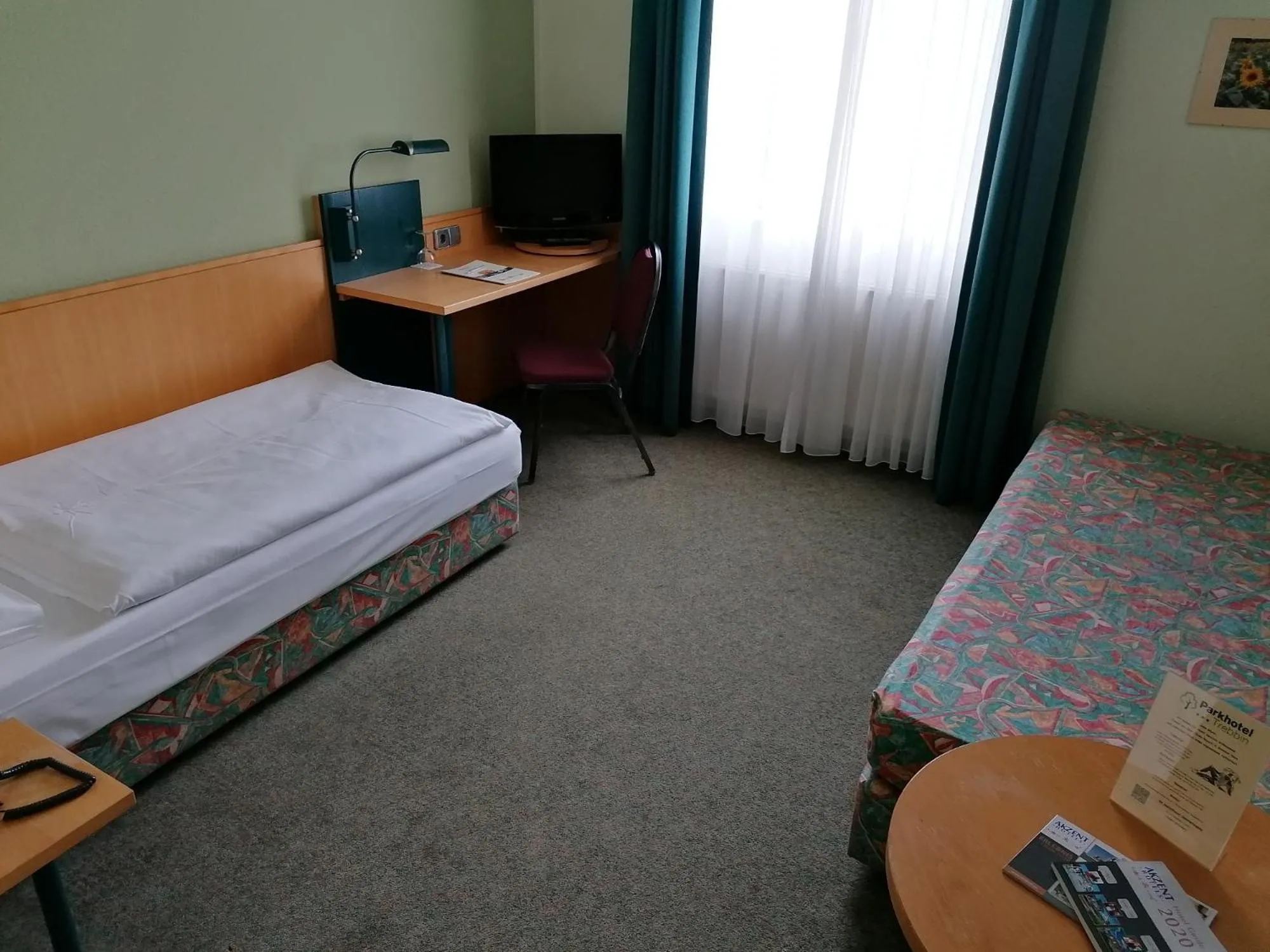 Photo of the whole room, Bed in Akzent Parkhotel Trebbin