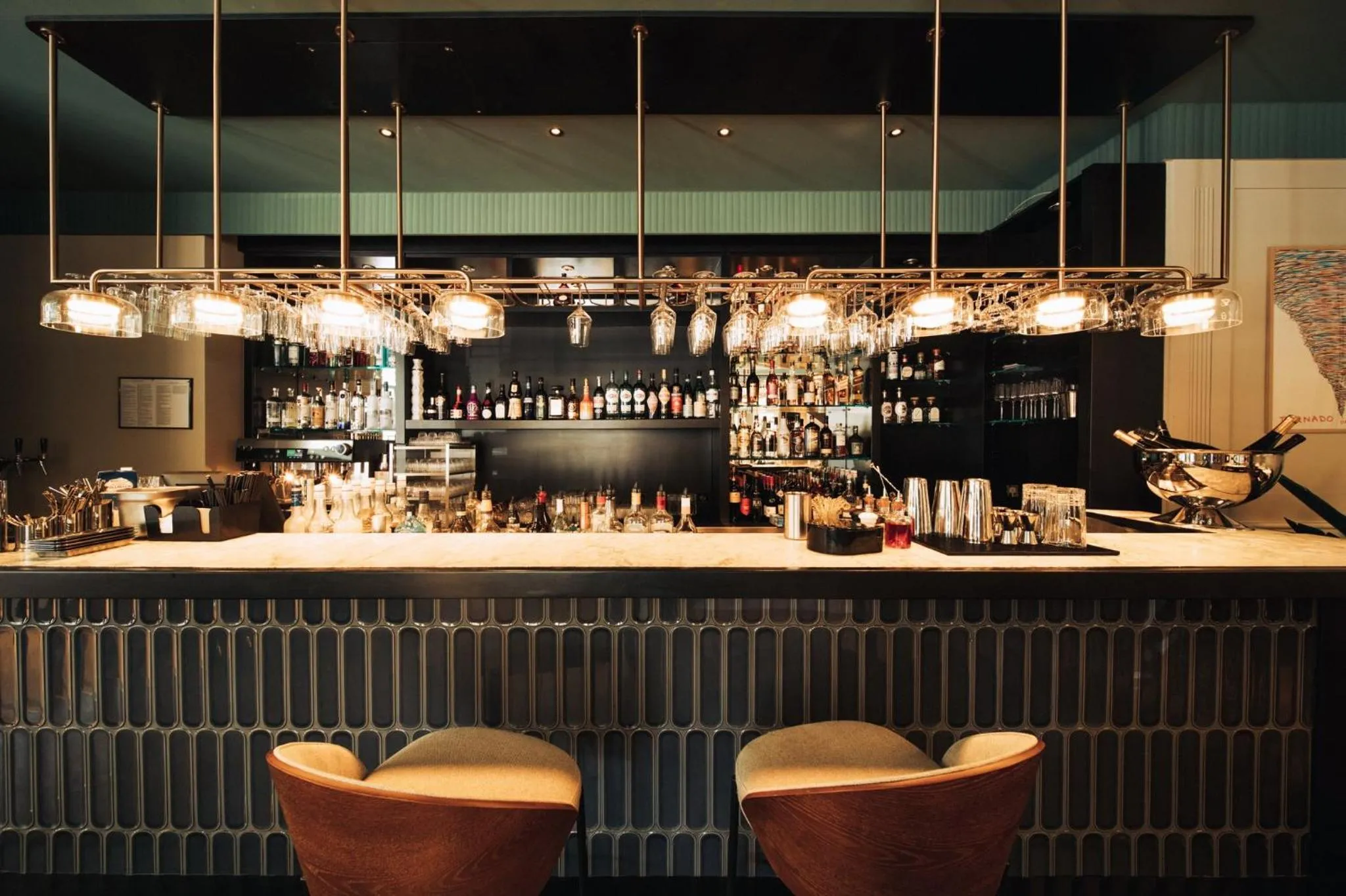 Restaurant/places to eat in Hotel Bristol Berlin