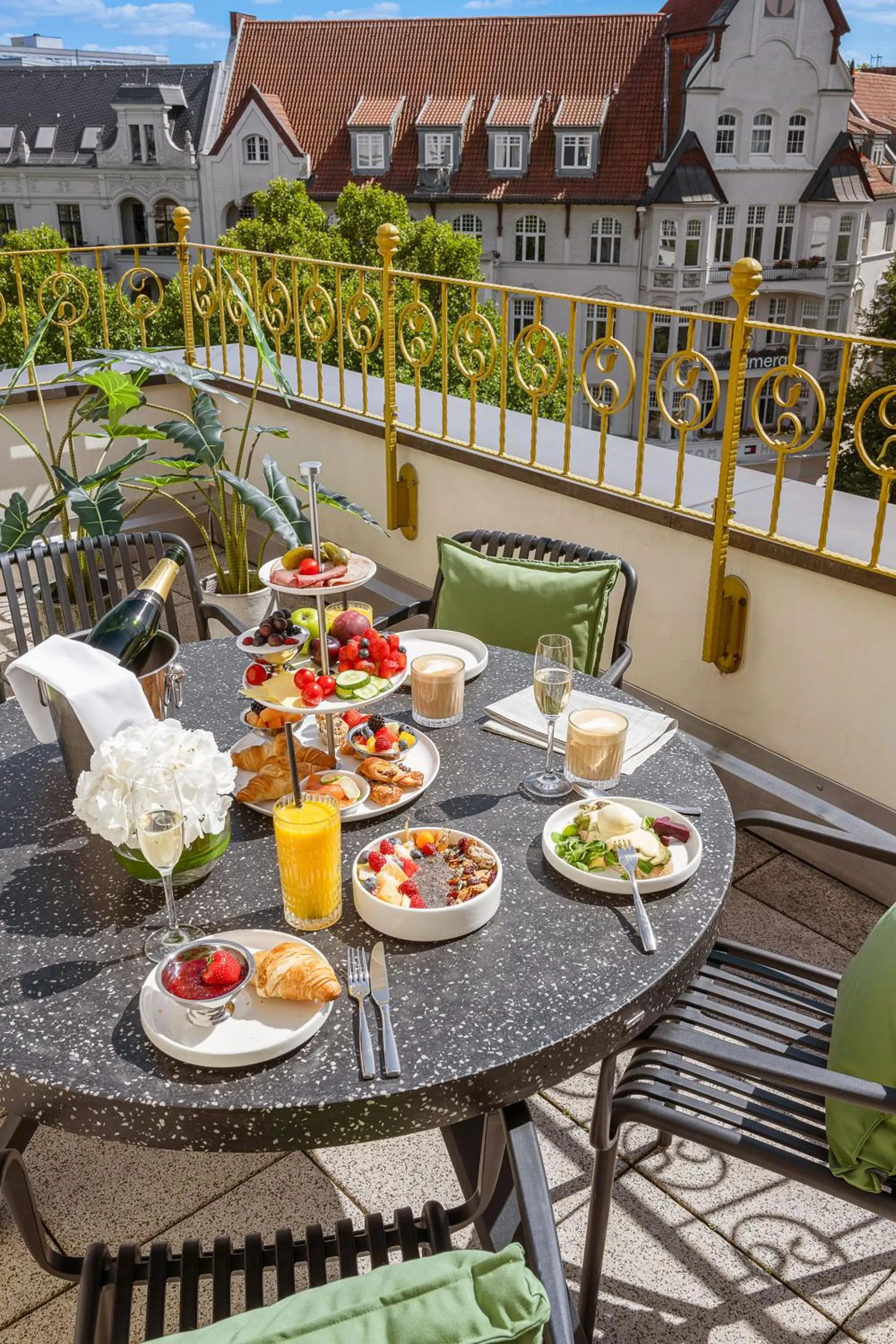 Balcony/Terrace in Hotel Bristol Berlin