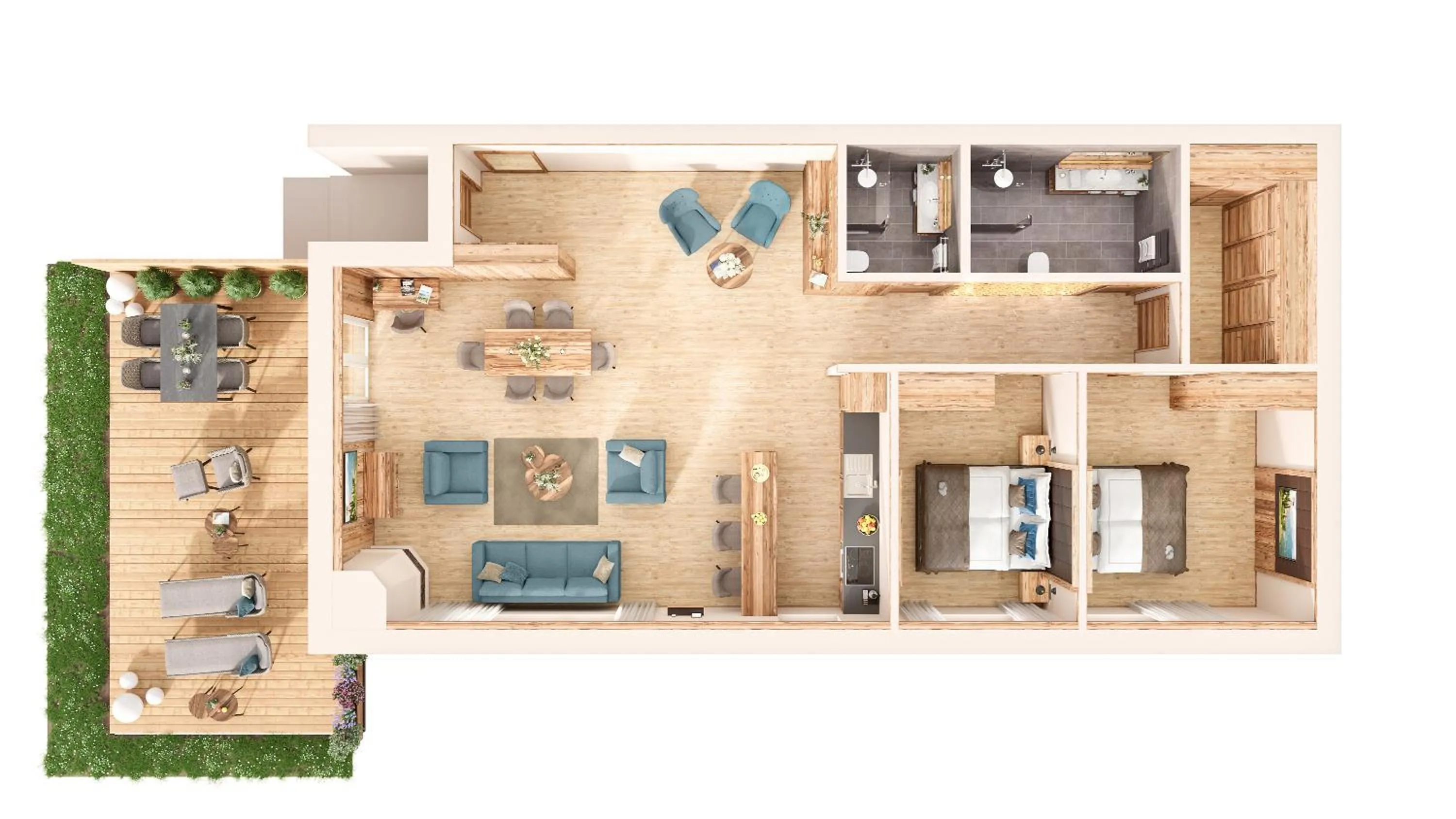 Floor plan in MONDI Hotel Tscherms