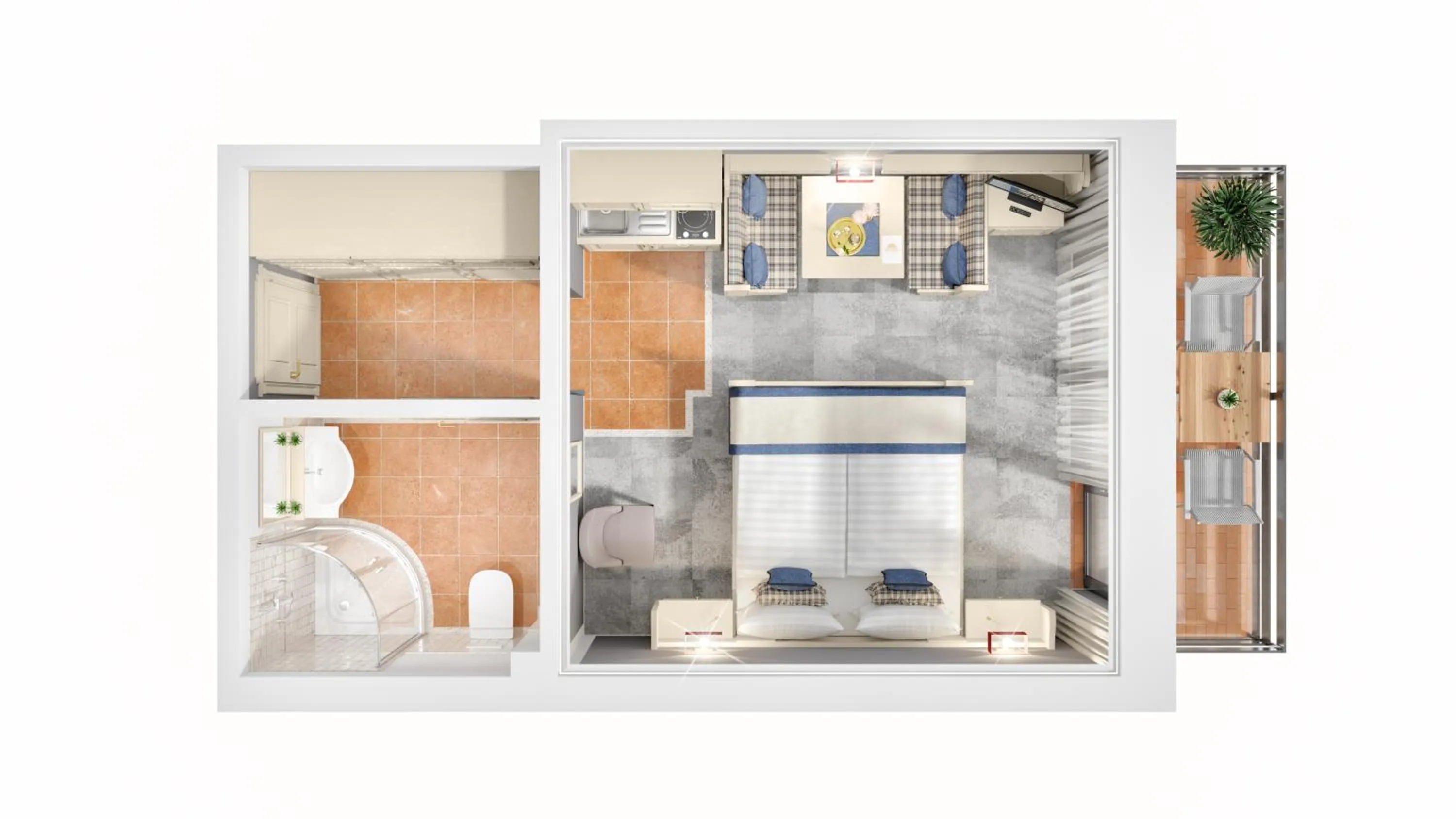 Floor plan in MONDI Hotel Tscherms