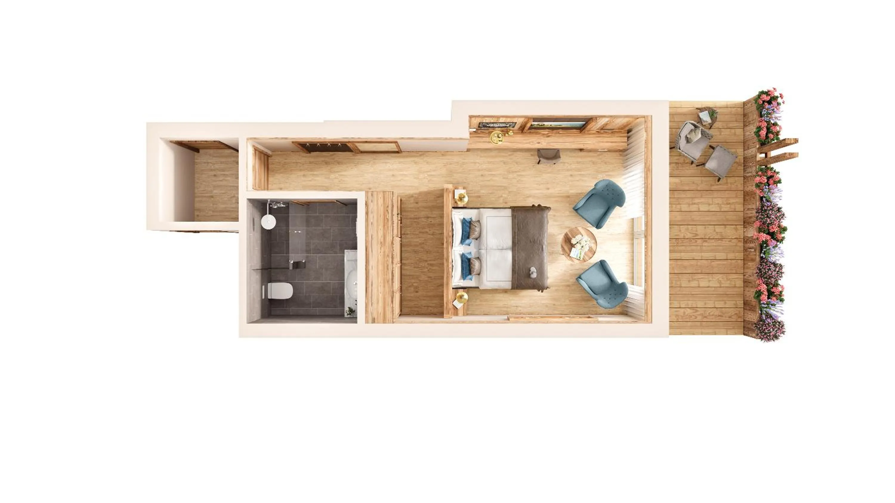 Floor plan in MONDI Hotel Tscherms