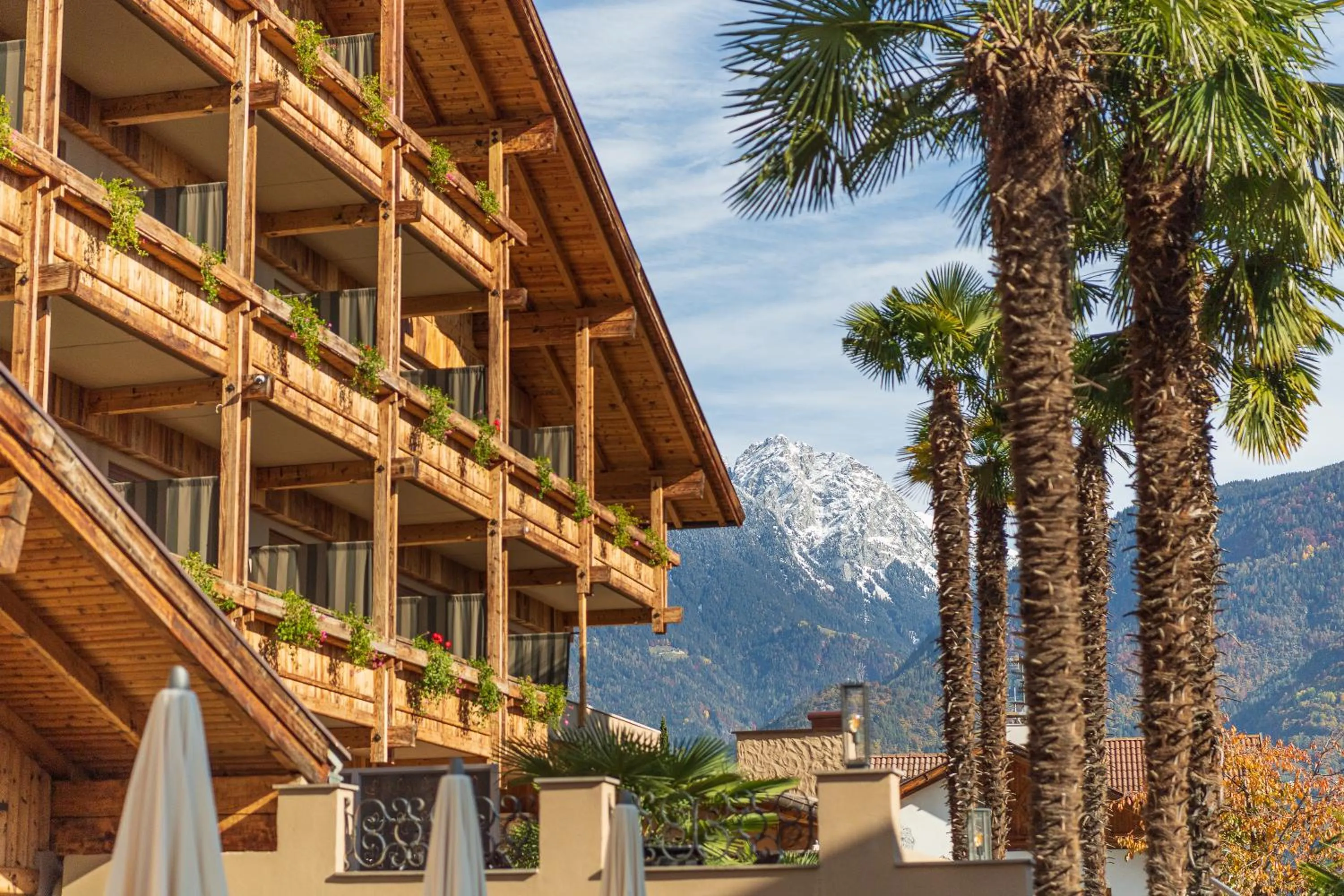 Property building in MONDI Hotel Tscherms