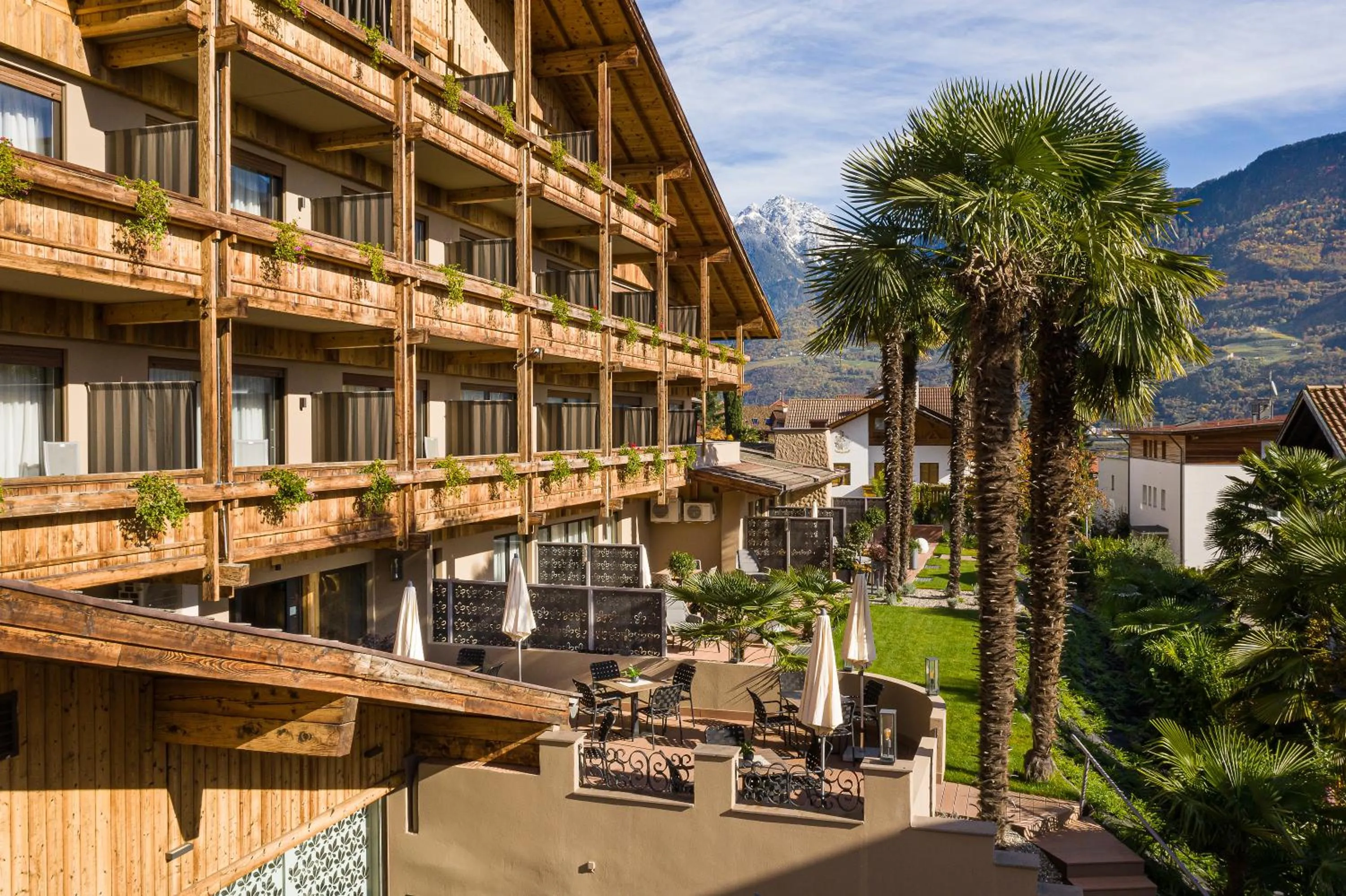 Property building in MONDI Hotel Tscherms