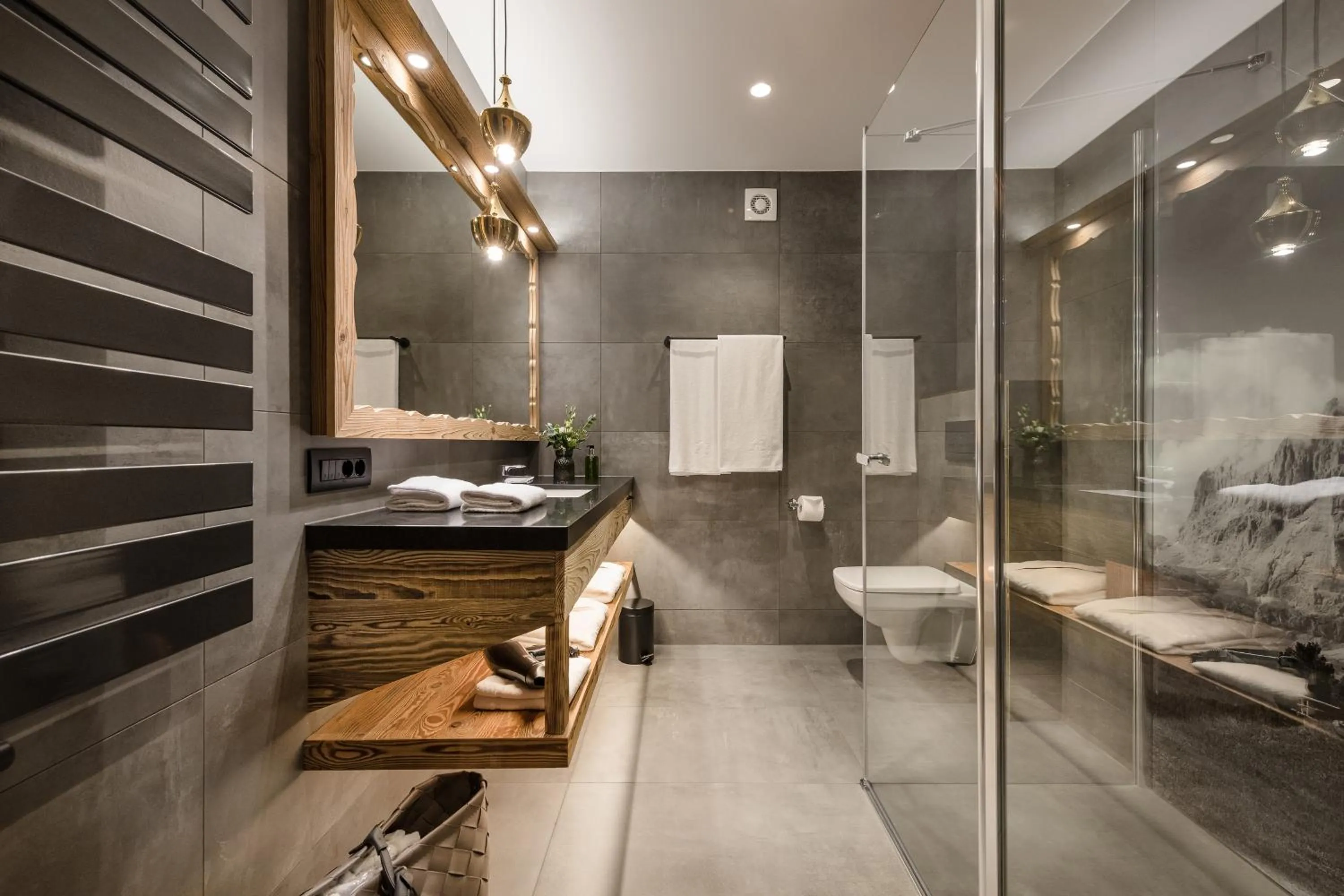 Bathroom in MONDI Hotel Tscherms