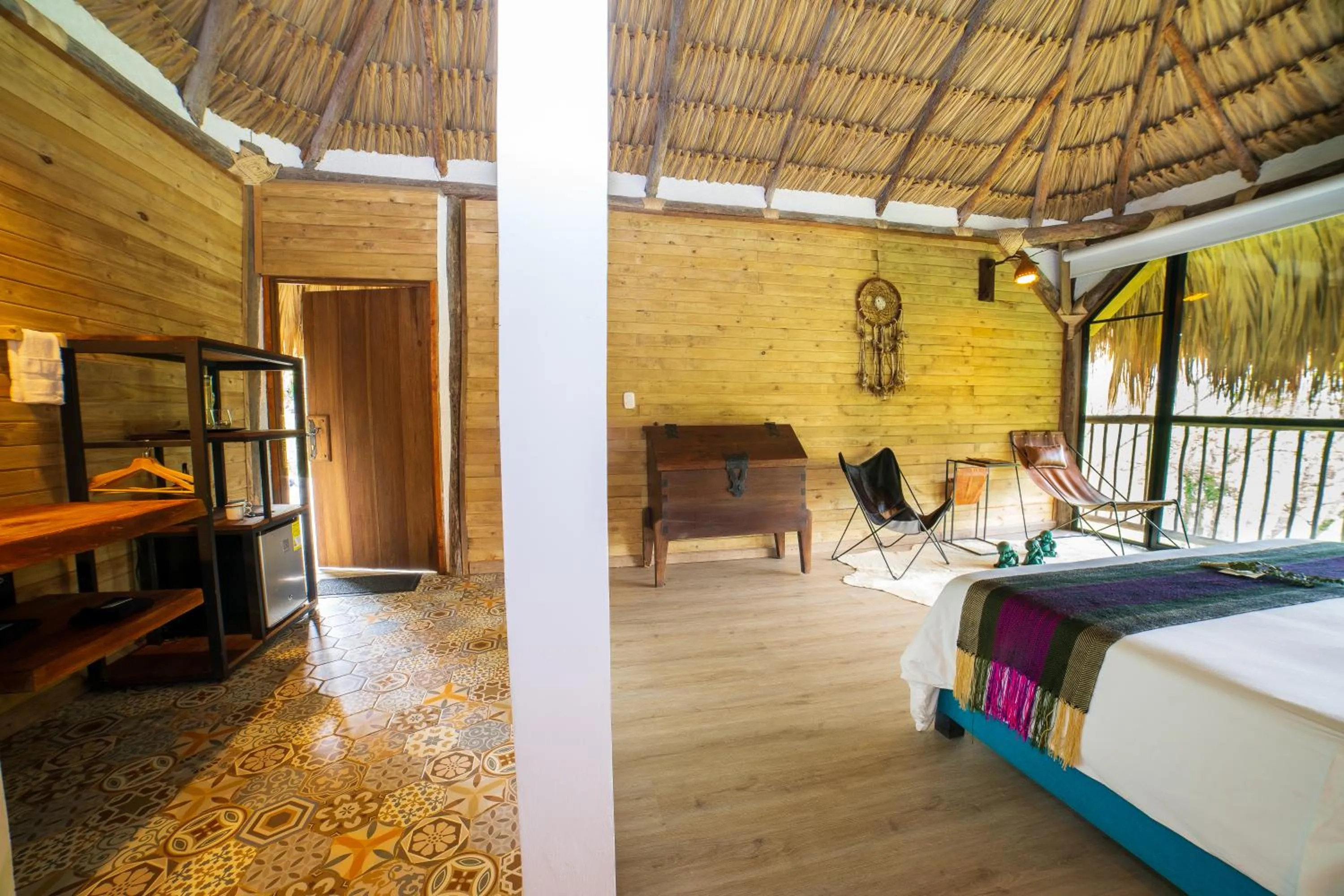 Bed in Hotel Kawa Mountain Retreat