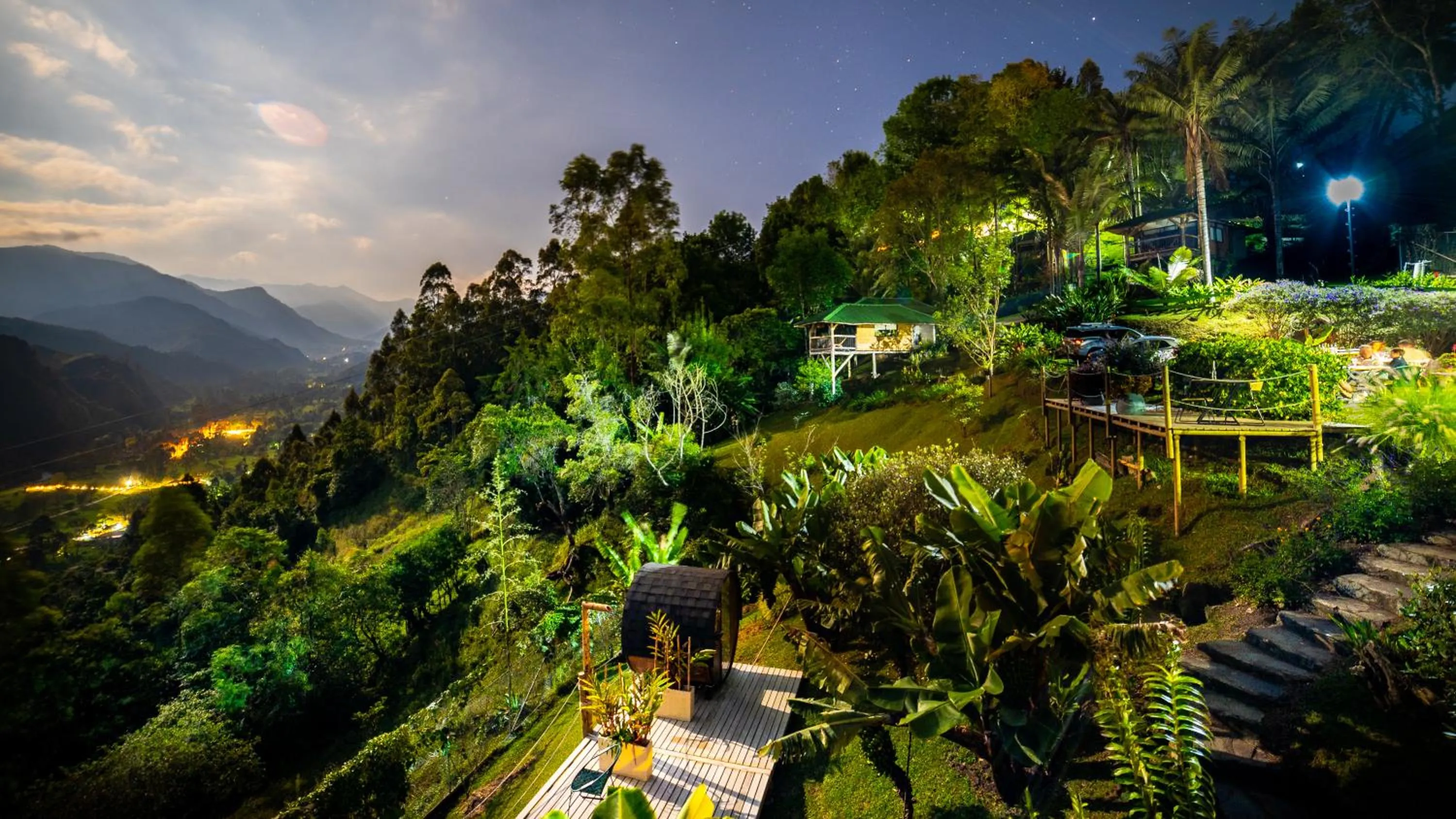 Sauna in Hotel Kawa Mountain Retreat