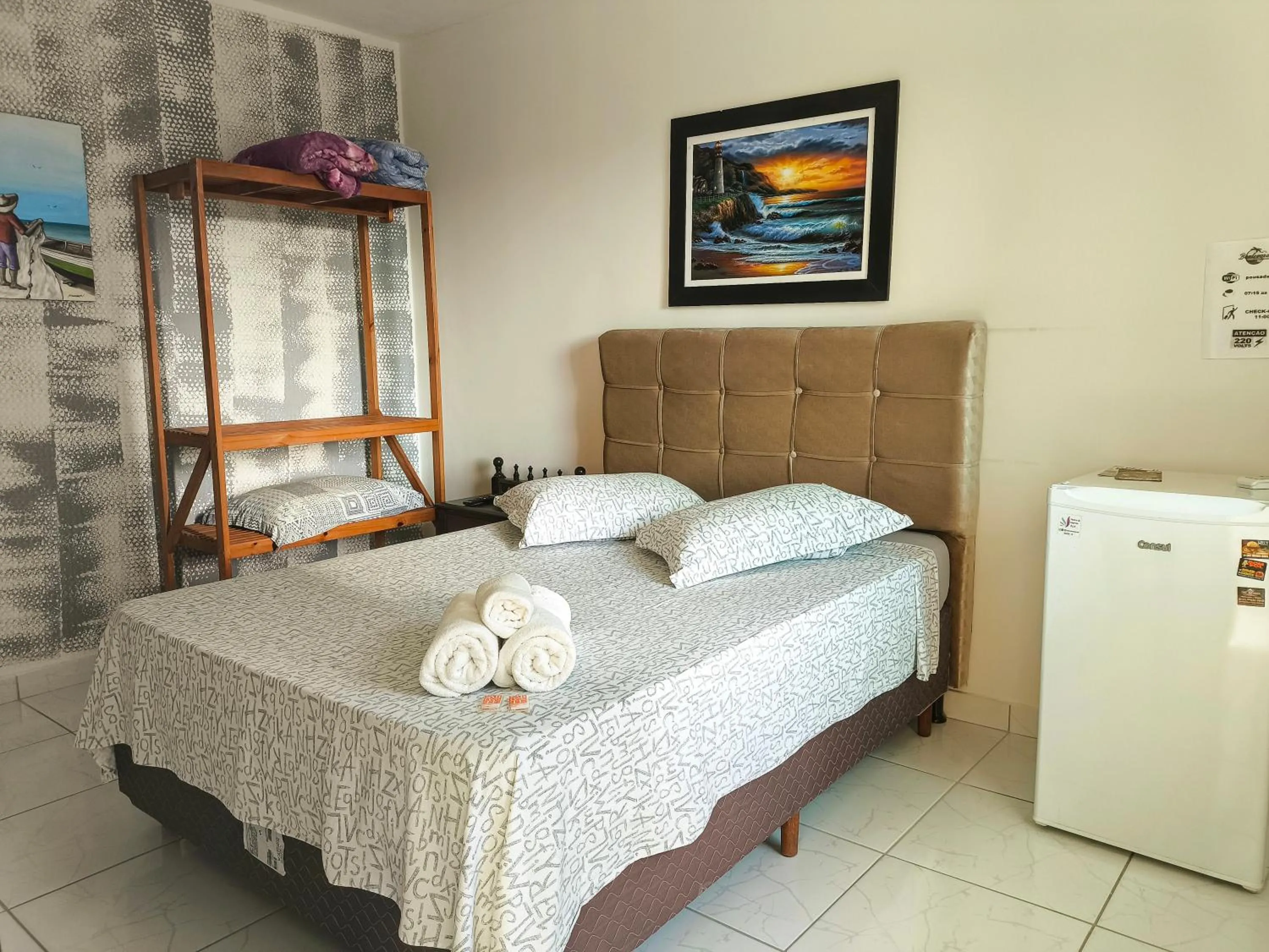 Bed in Hotel e Pousada Boulevard de Itapoa