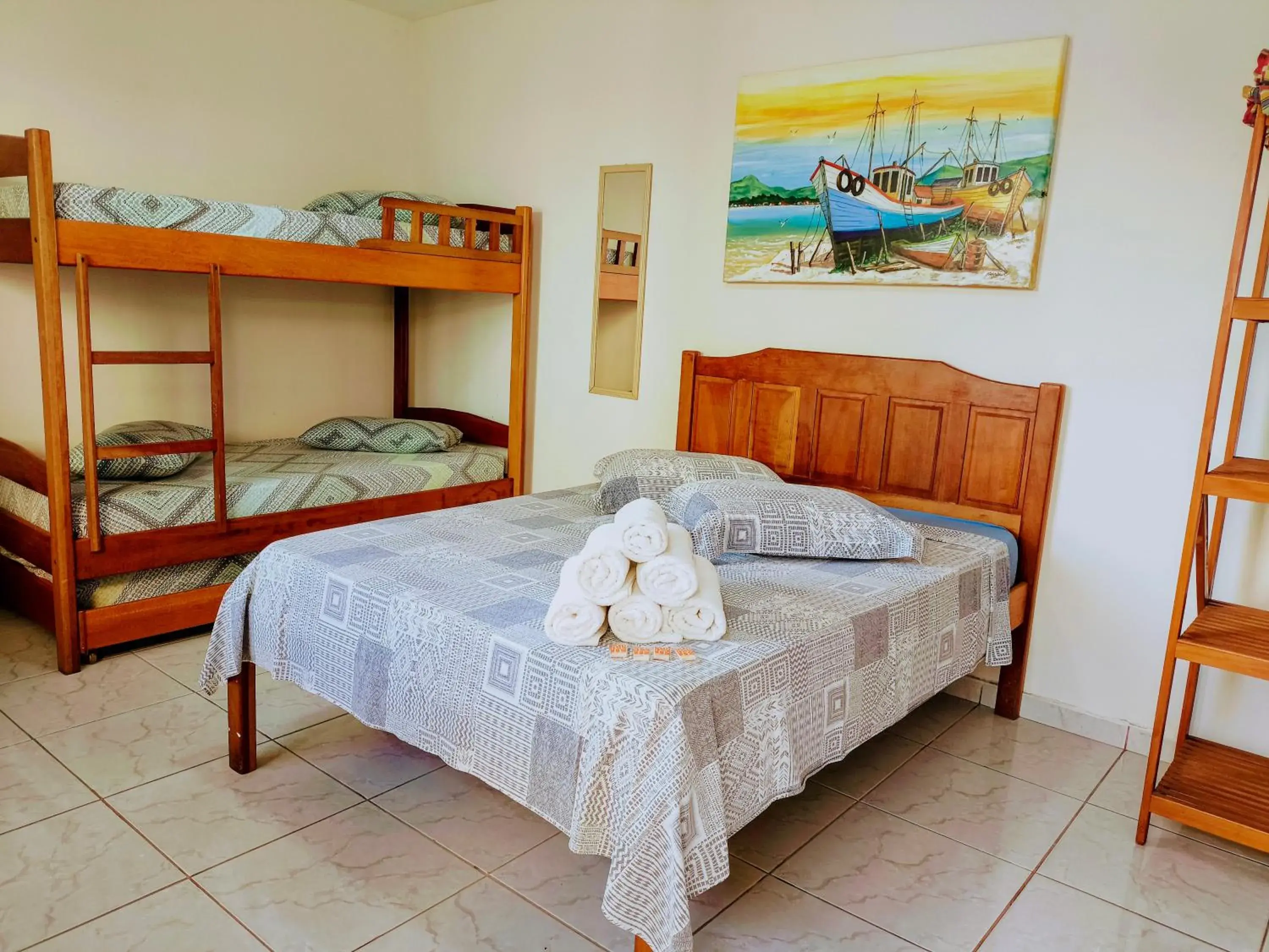 Quadruple Room in Hotel e Pousada Boulevard de Itapoa Quadruple Room in Hotel e Pousada Boulevard de Itapoa