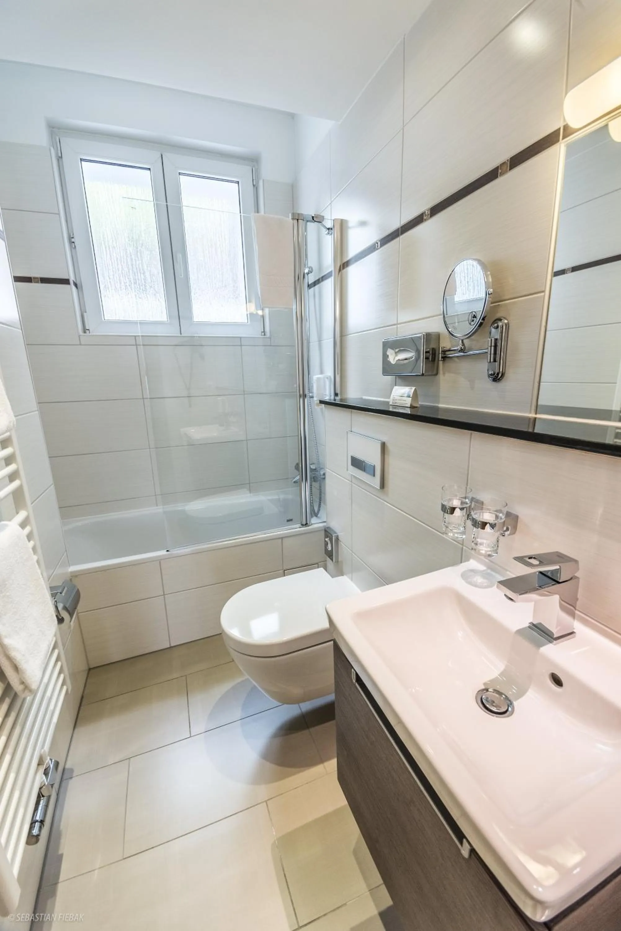 Bathroom in Hotel Lousberg