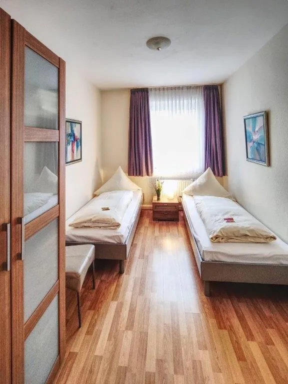 Bed in Hotel Lousberg