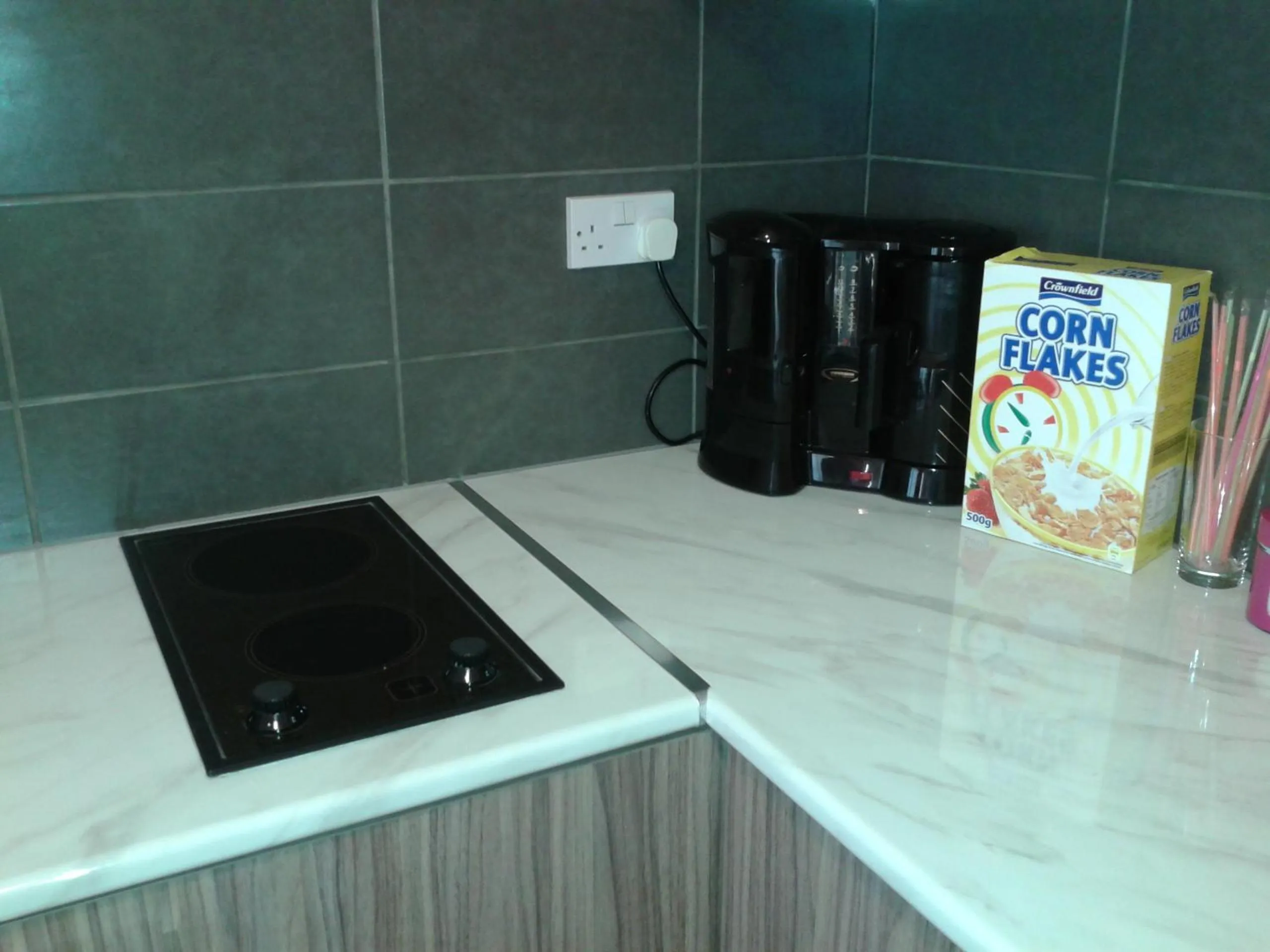 Kitchen or kitchenette in Elenapa Holiday Apartments