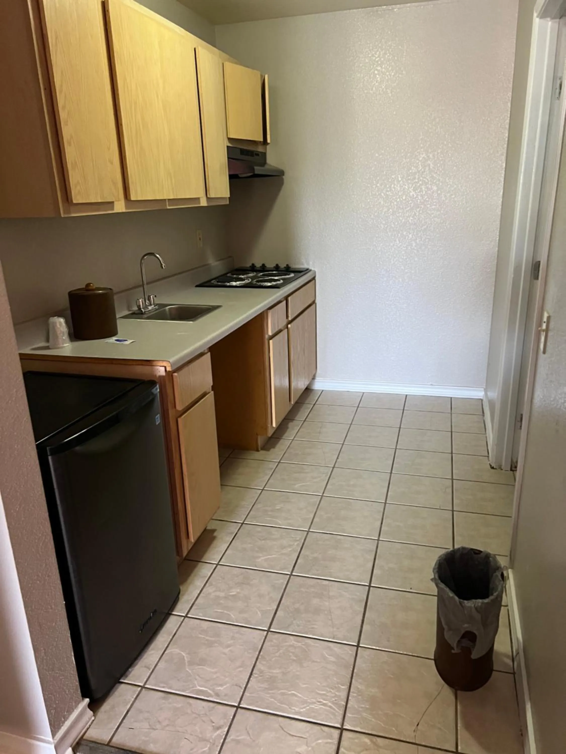 Kitchen or kitchenette in COUNTRY INN MOTEL