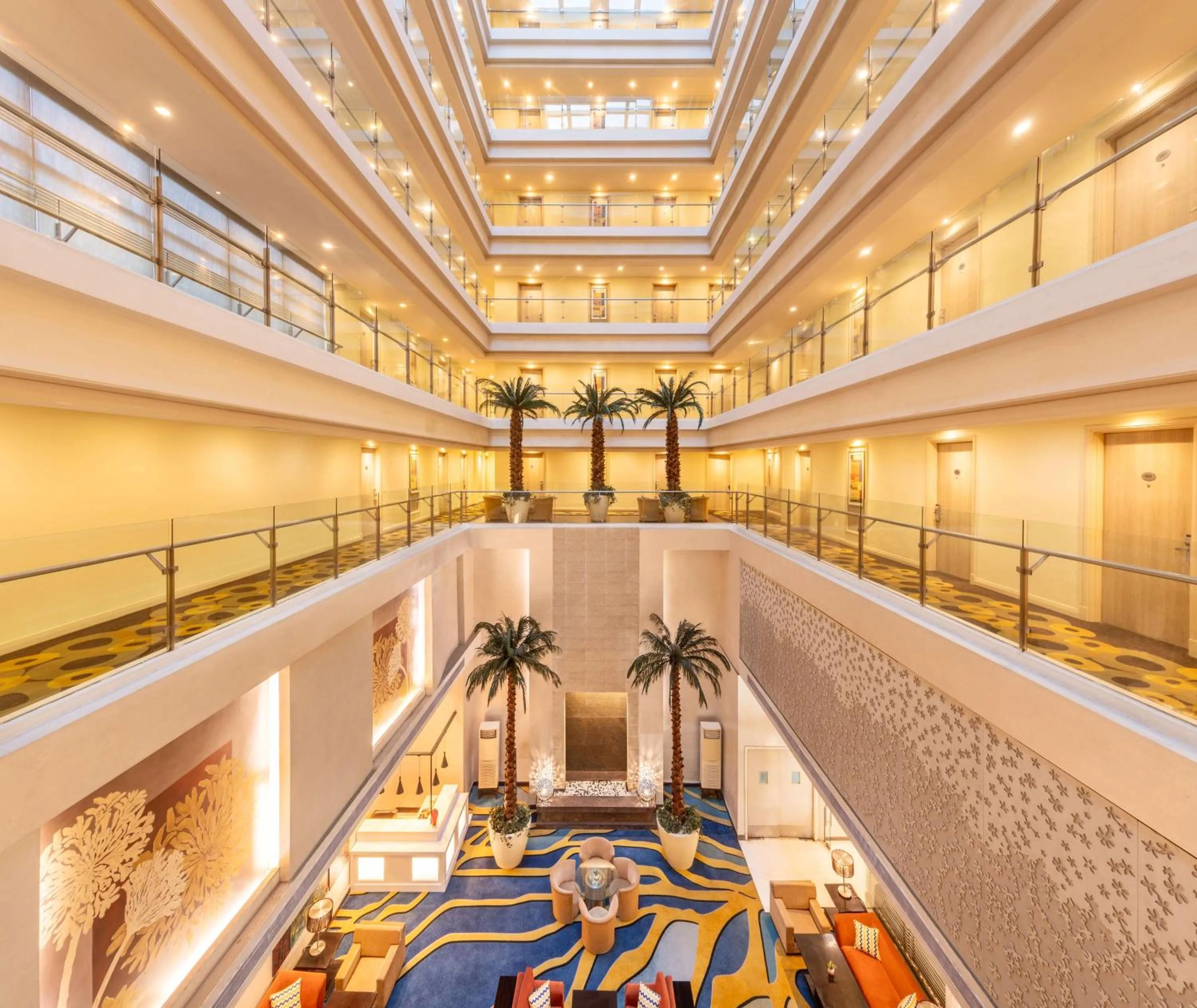 Lobby or reception in Park Plaza Faridabad