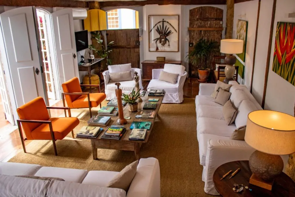 Living room in Casa Simone Pousada