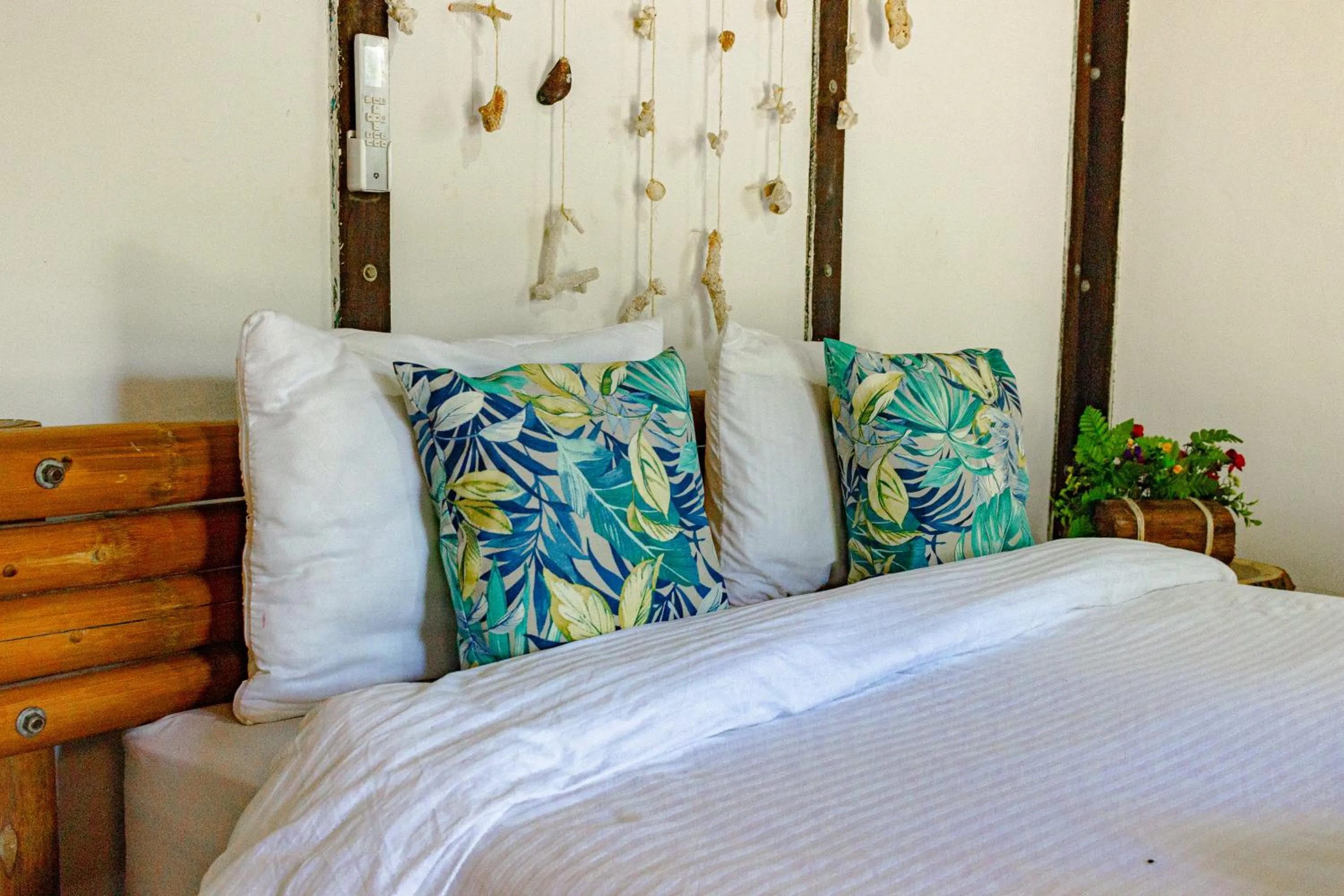 Bed in Marazao Beach Hotel & Spa