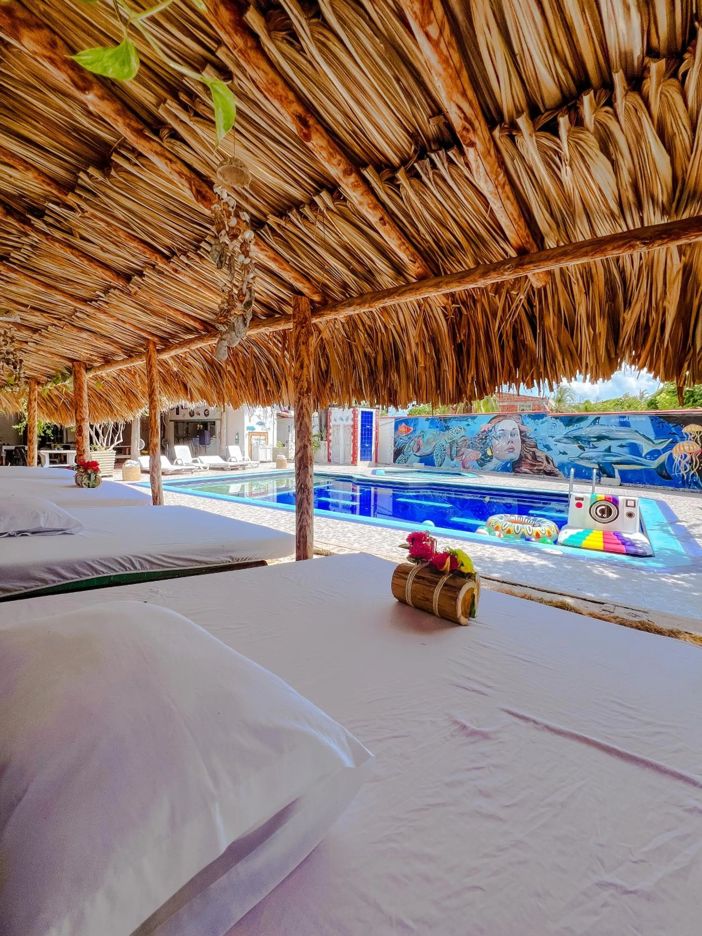 Bed in Marazao Beach Hotel & Spa