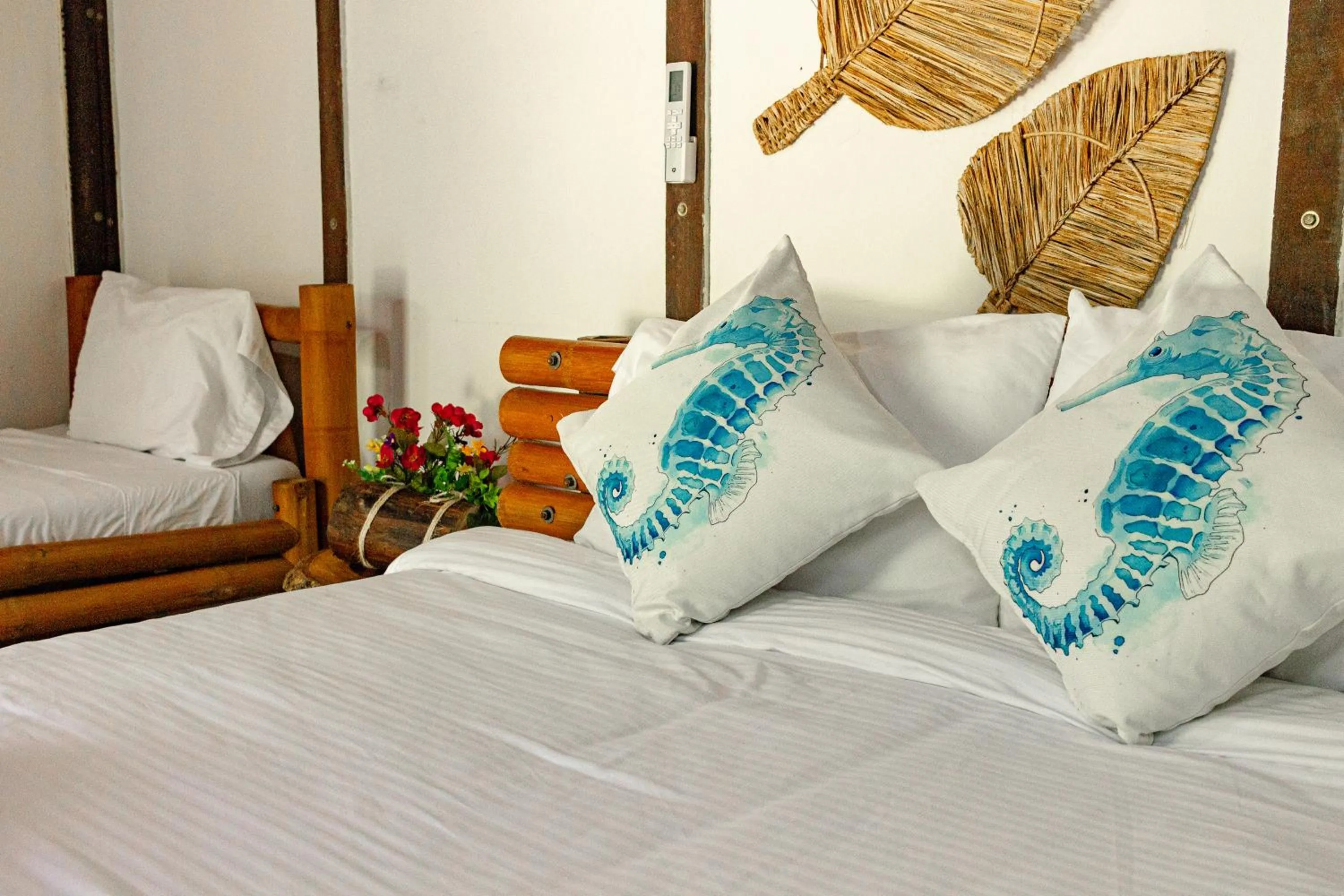 Bed in Marazao Beach Hotel & Spa