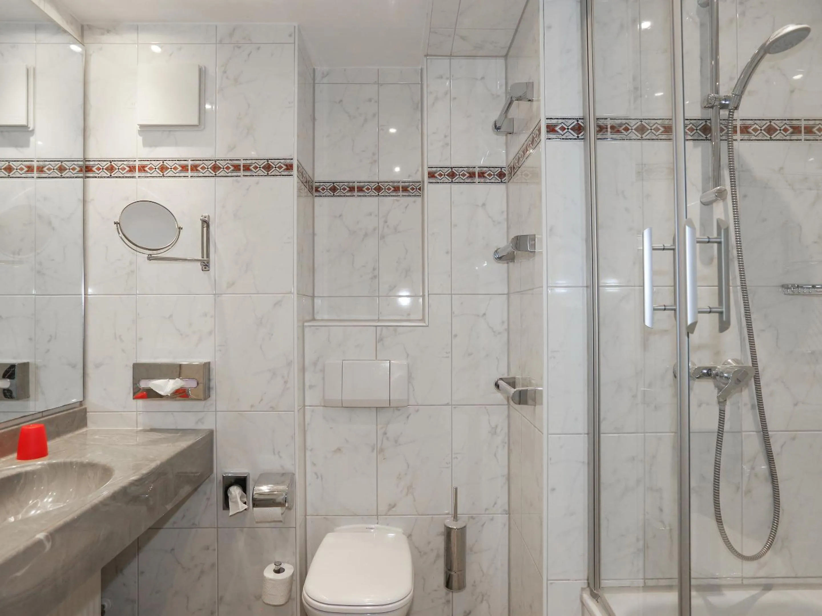 Bathroom in DORMERO Hotel Meerbusch