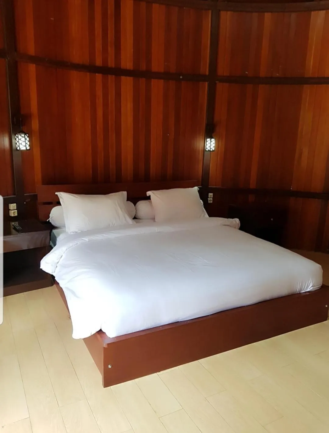 Bed in Korpak Villa & Resort Raja Ampat