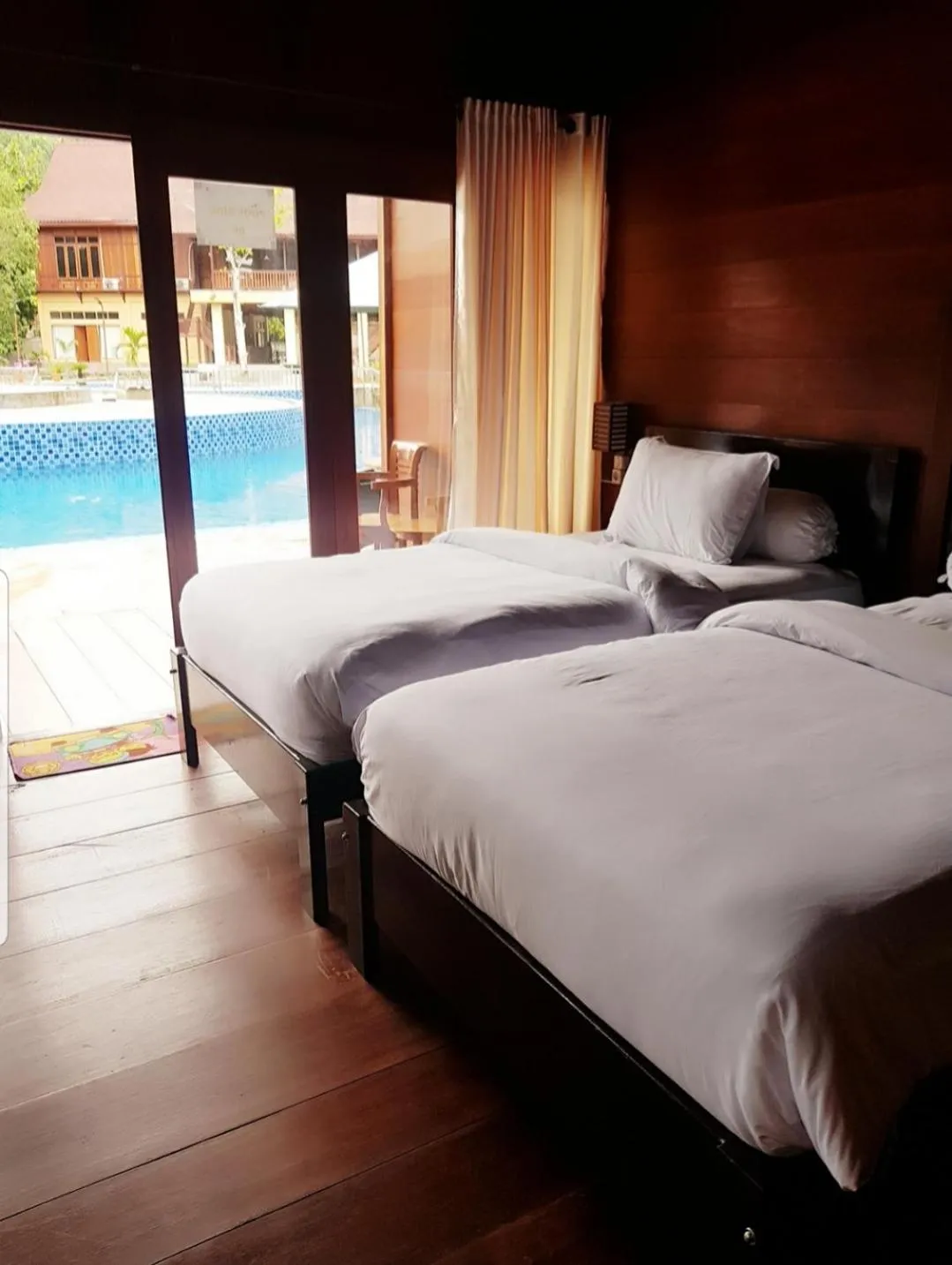 Bed in Korpak Villa & Resort Raja Ampat
