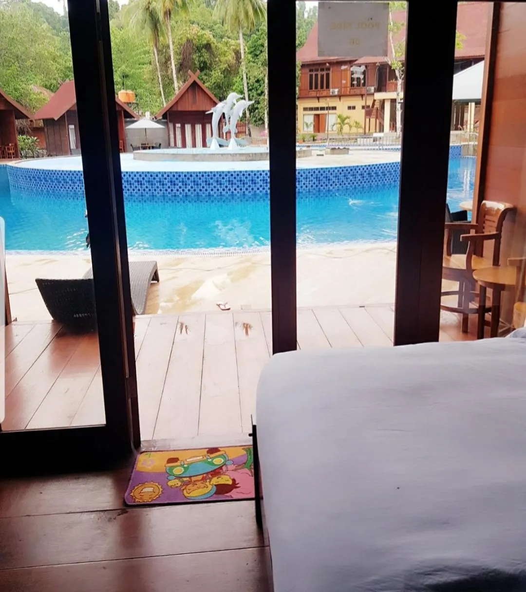 Bed in Korpak Villa & Resort Raja Ampat