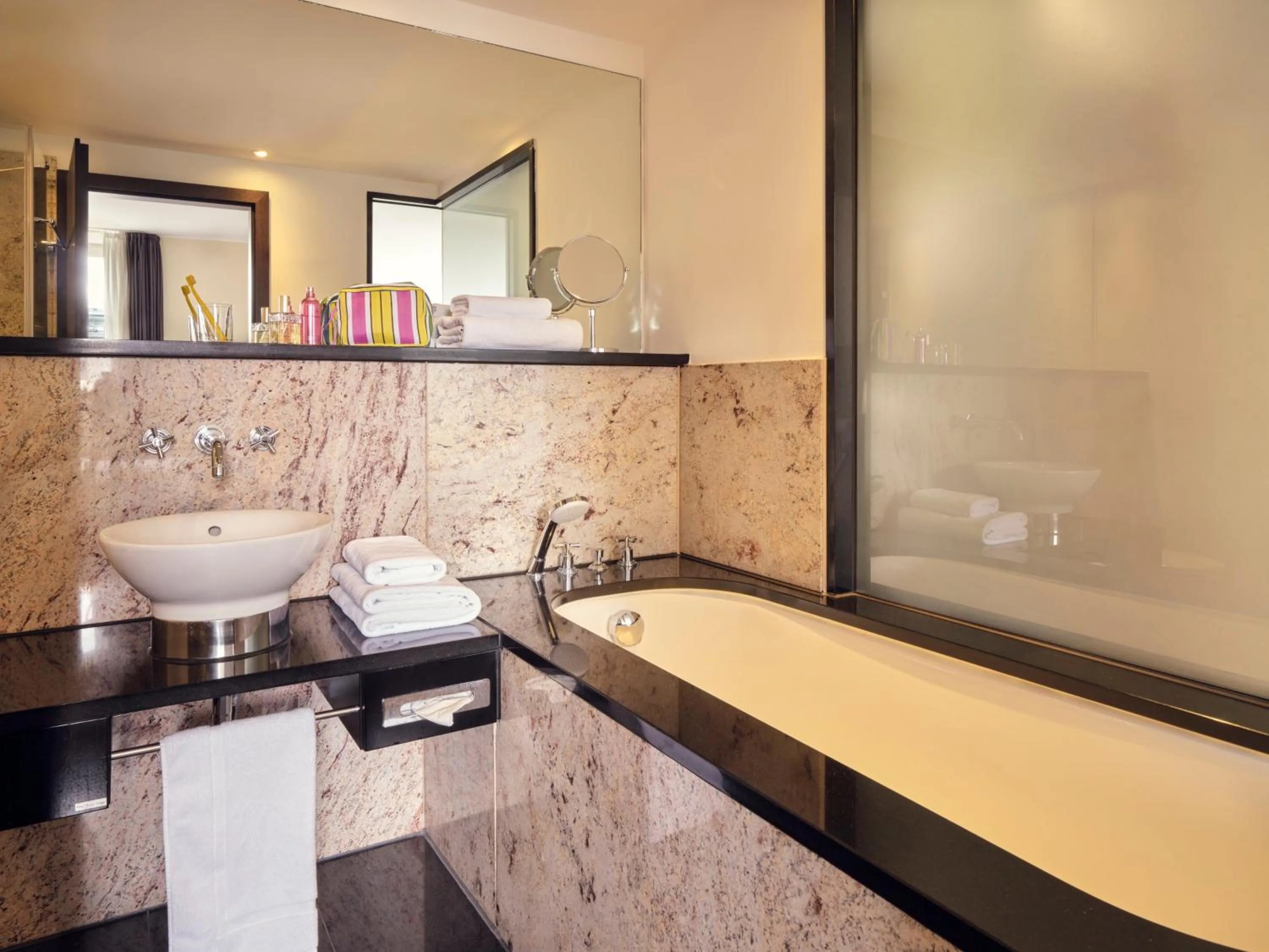 Bathroom in Metropolitan Hotel by Flemings