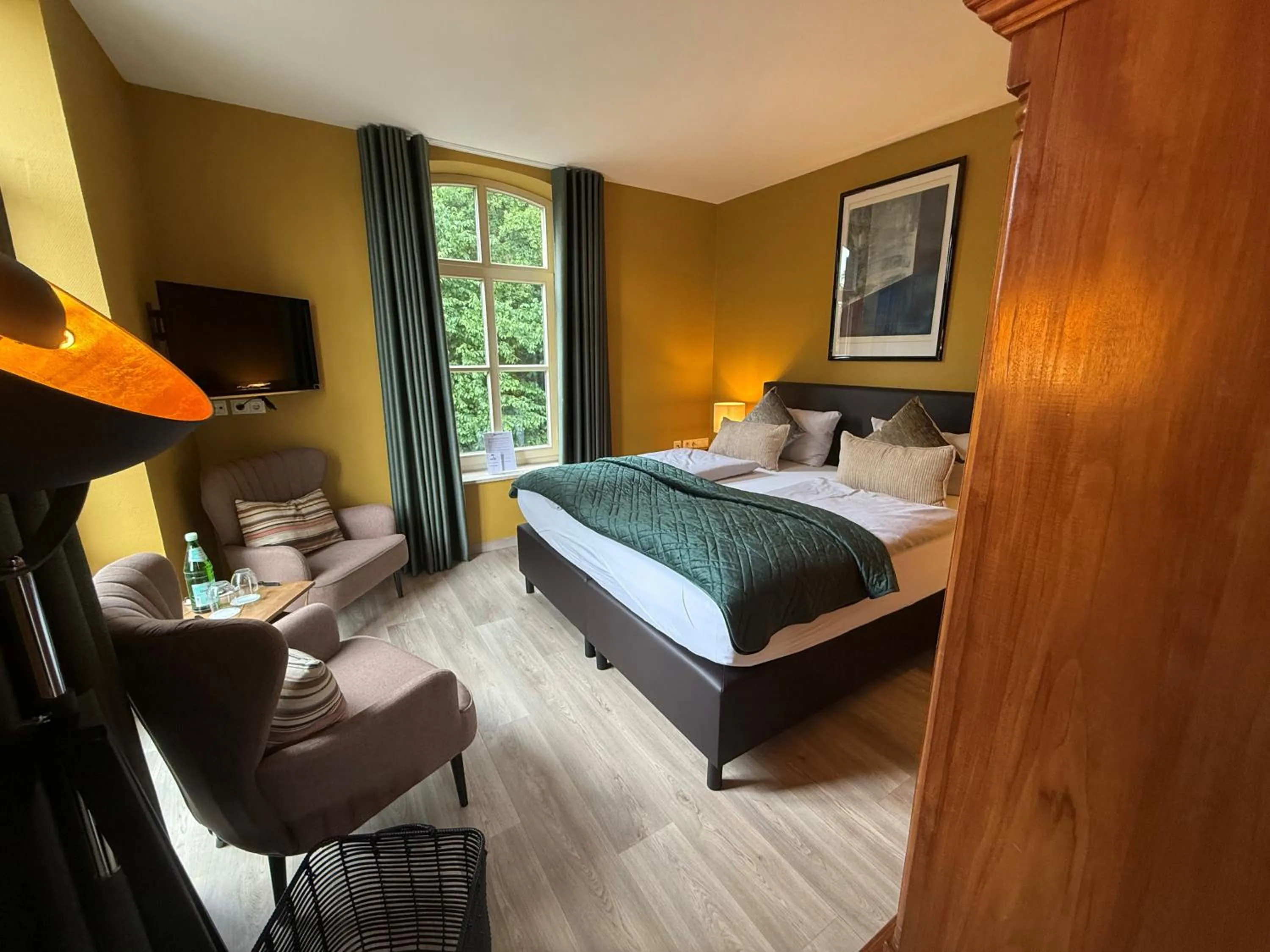 Bed in Hotel Bentheimer Hof