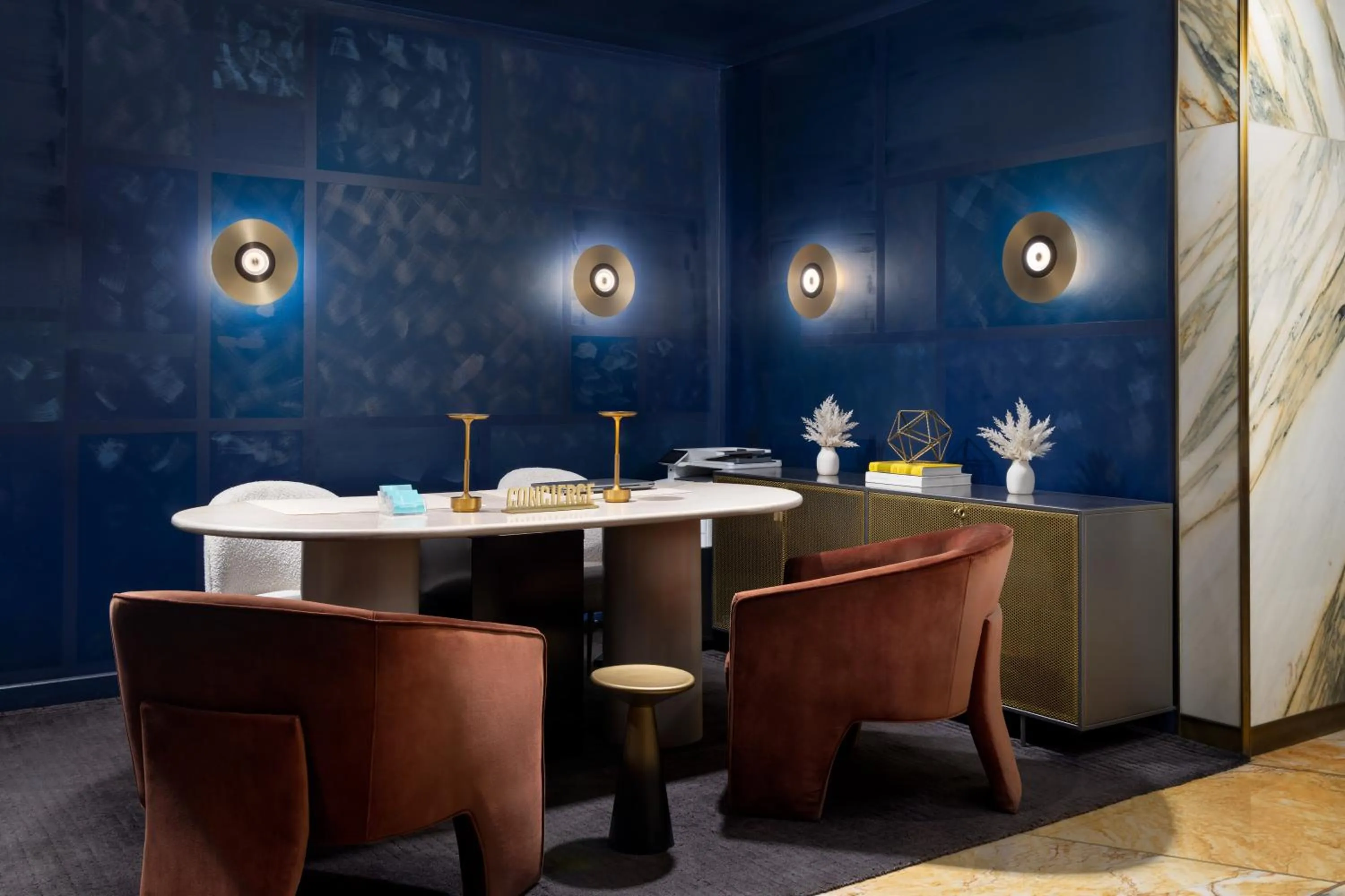 concierge in Le Meridien New York, Central Park