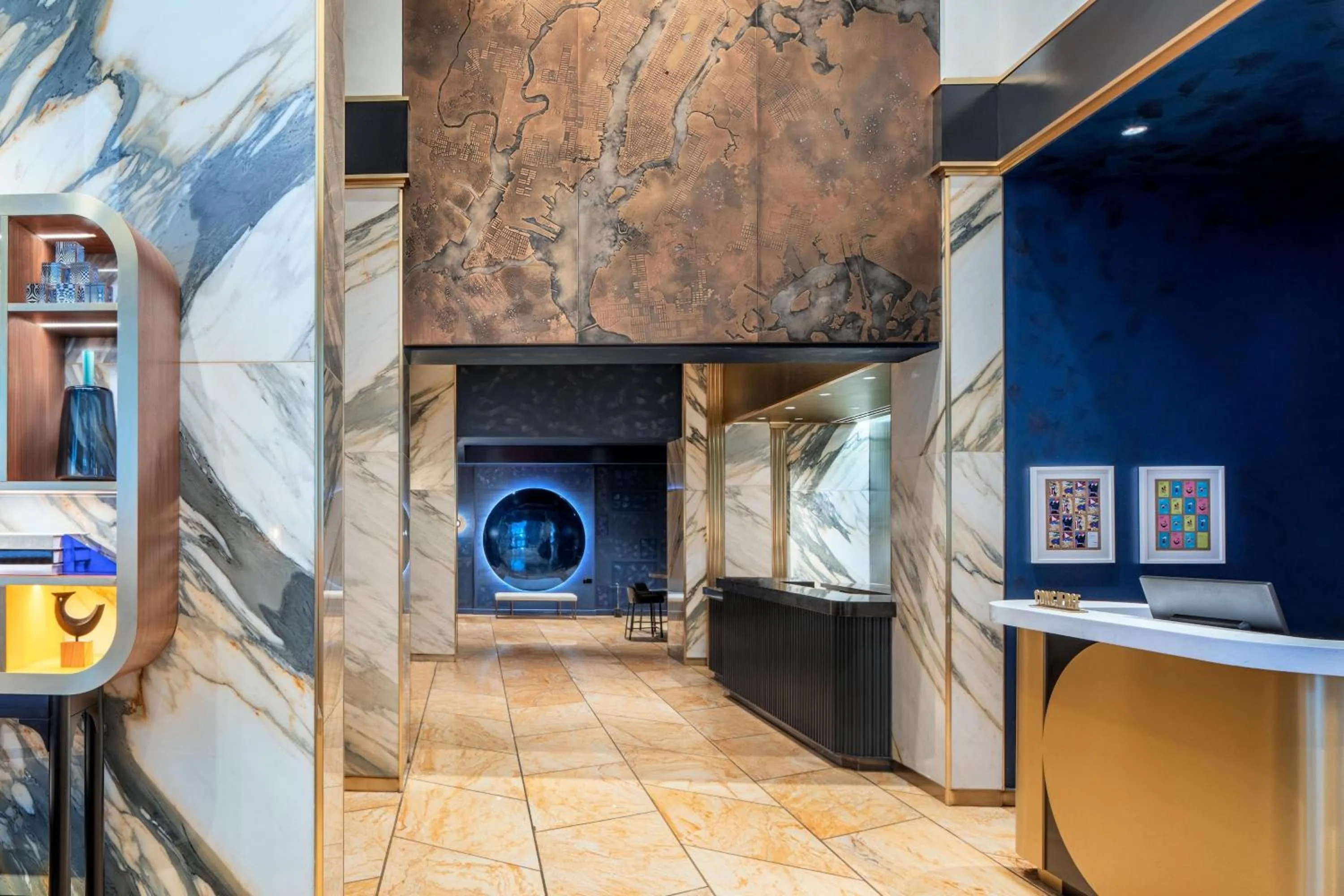 Lobby or reception in Le Meridien New York, Central Park