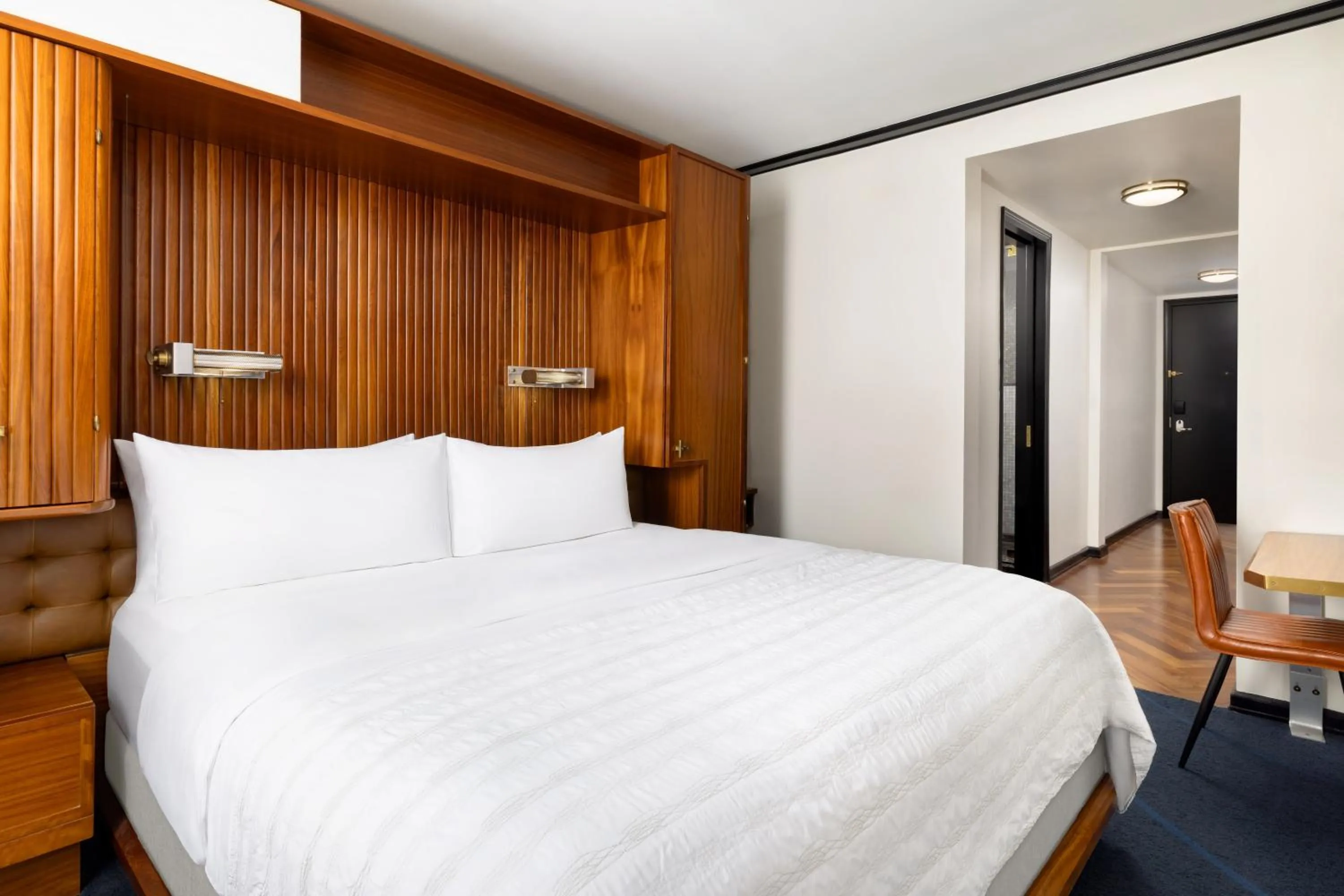 Bed in Le Meridien New York, Central Park