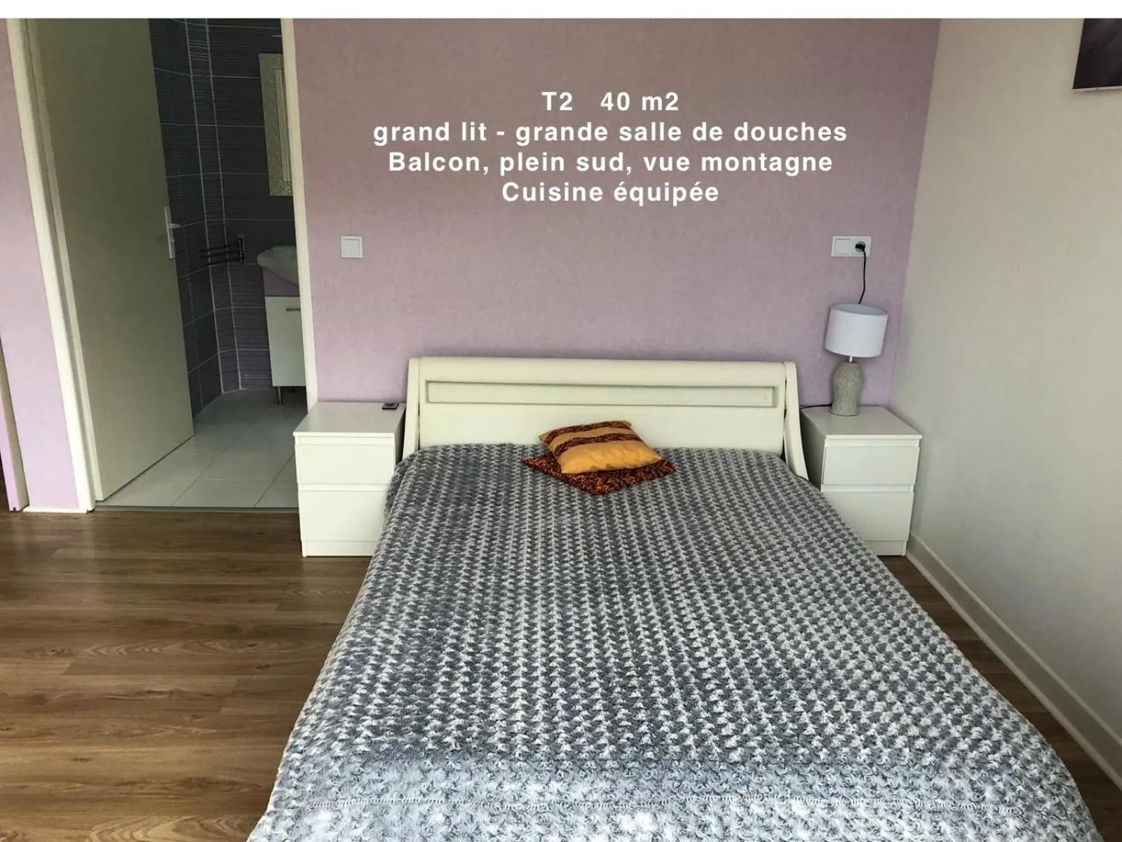 Bed in Domaine des Anges