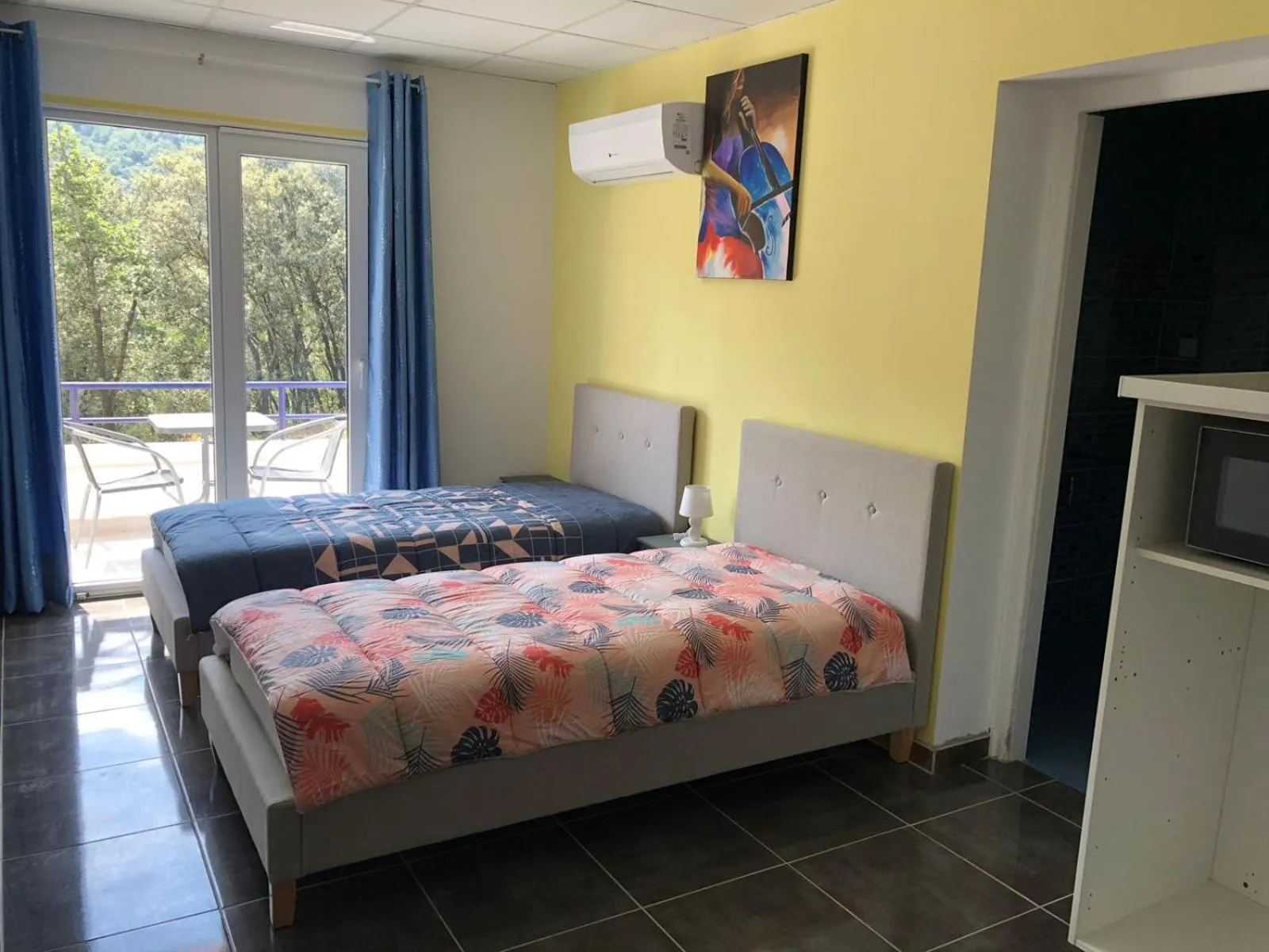 Bed in Domaine des Anges