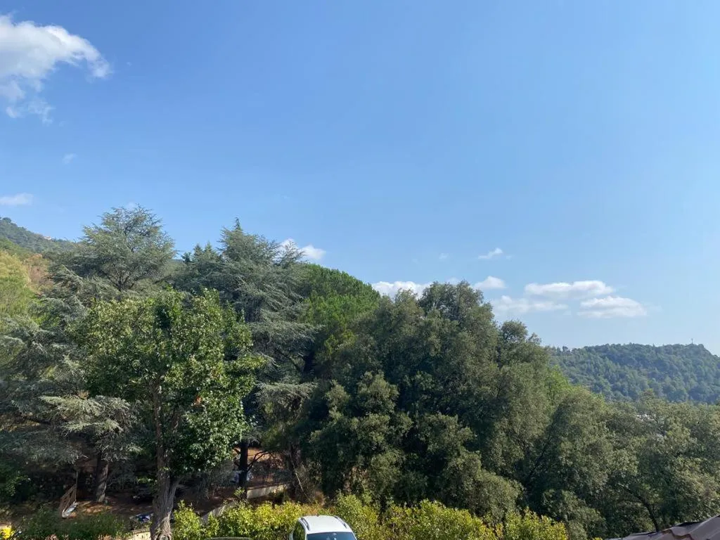 Mountain view in Domaine des Anges